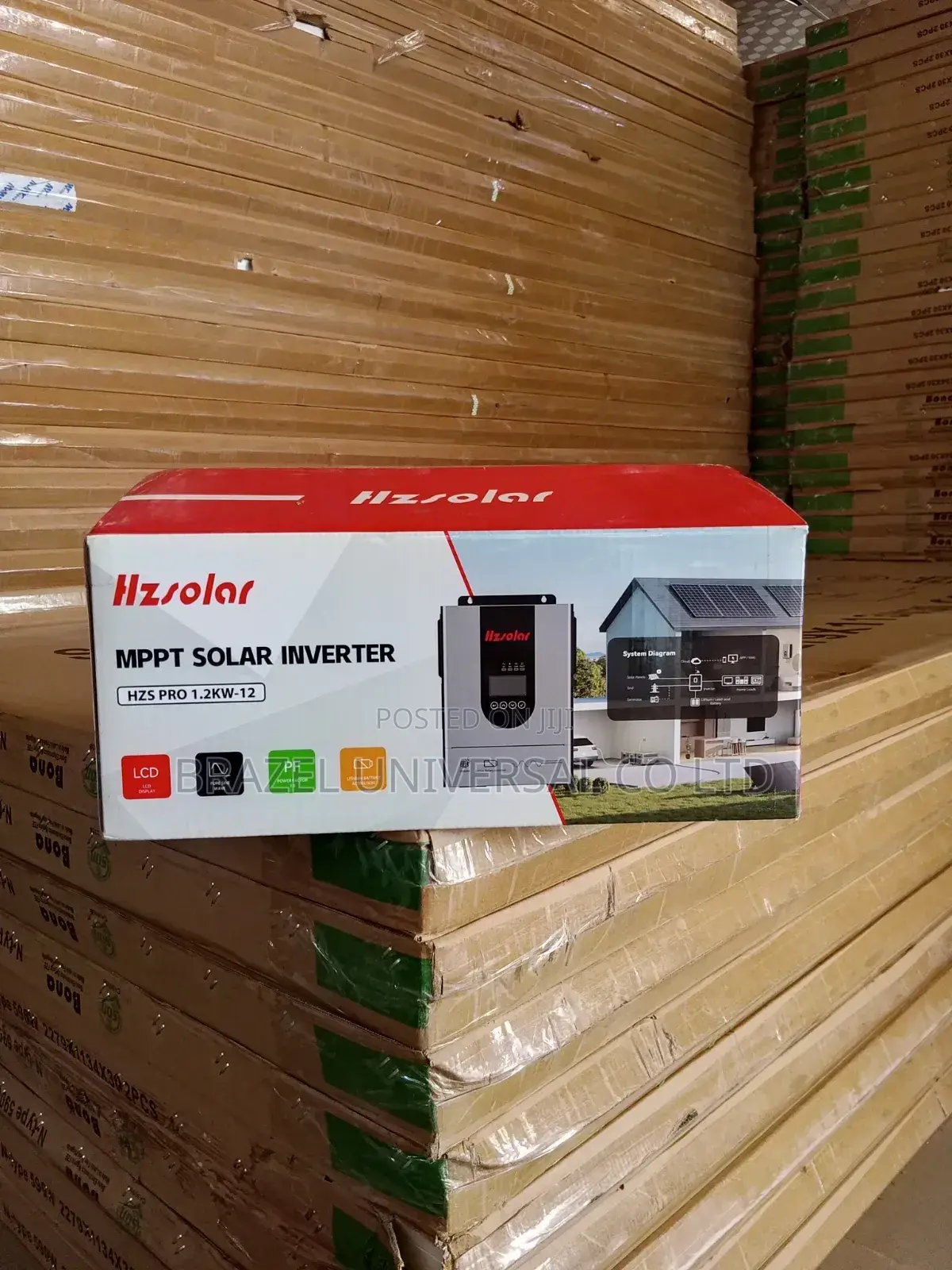 The 1.2kwh Hybrid Solar Inverter 12v