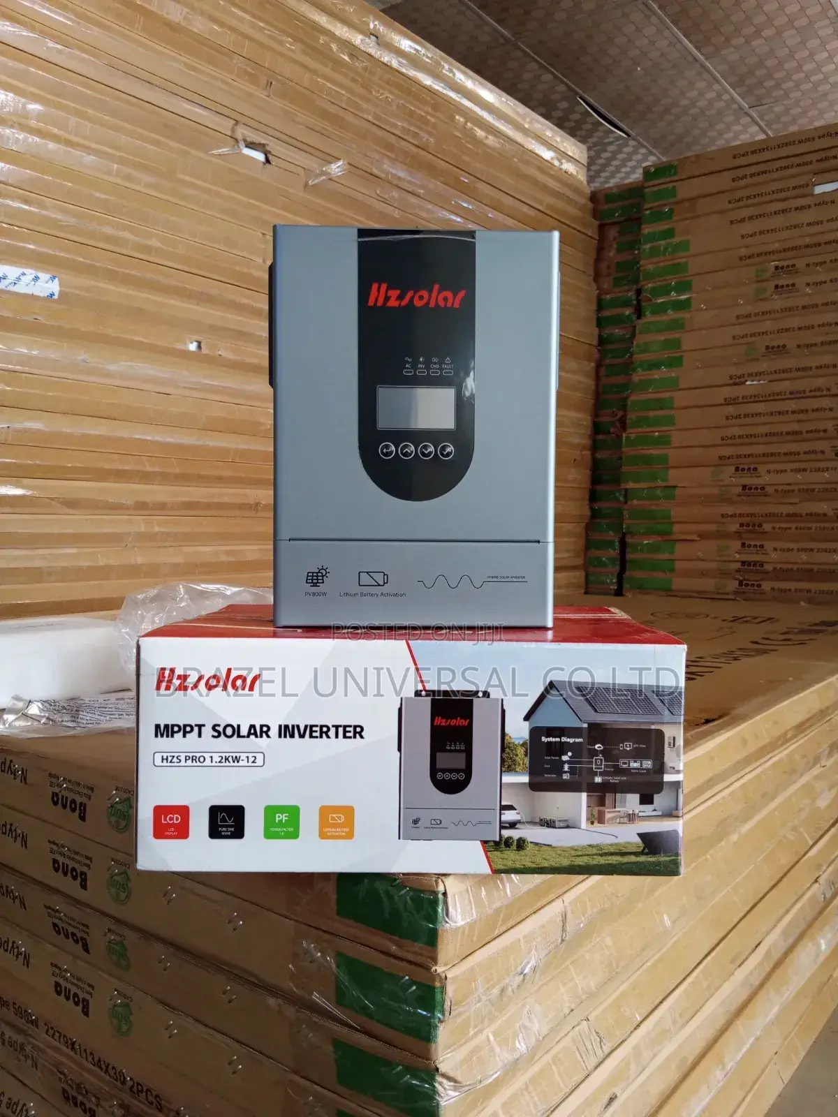 The 1.2kwh Hybrid Solar Inverter 12v