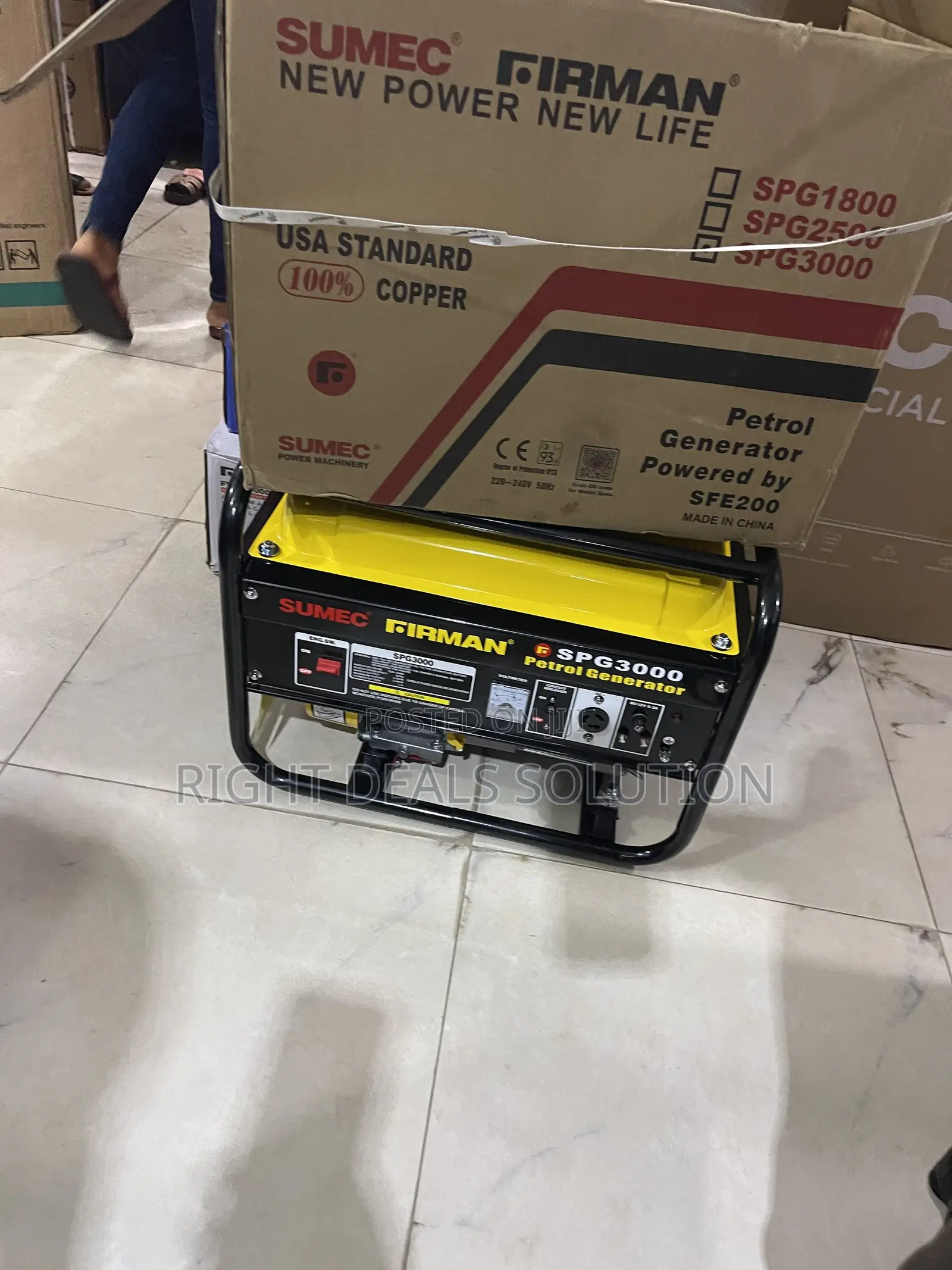 Sumec Firman Spg3000 – Your Trusted Backup Generator