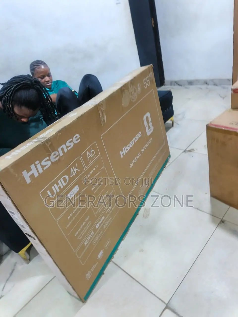 Hisense 55 Inch Smart Tv Model 55a6q With Premium Audio and Video