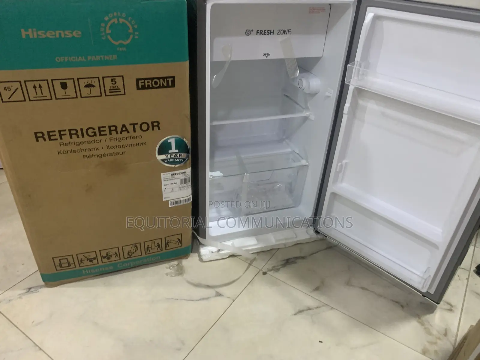 Hisense 093dr 90l Compact Single Door Refrigerator – Energy-Saving Min