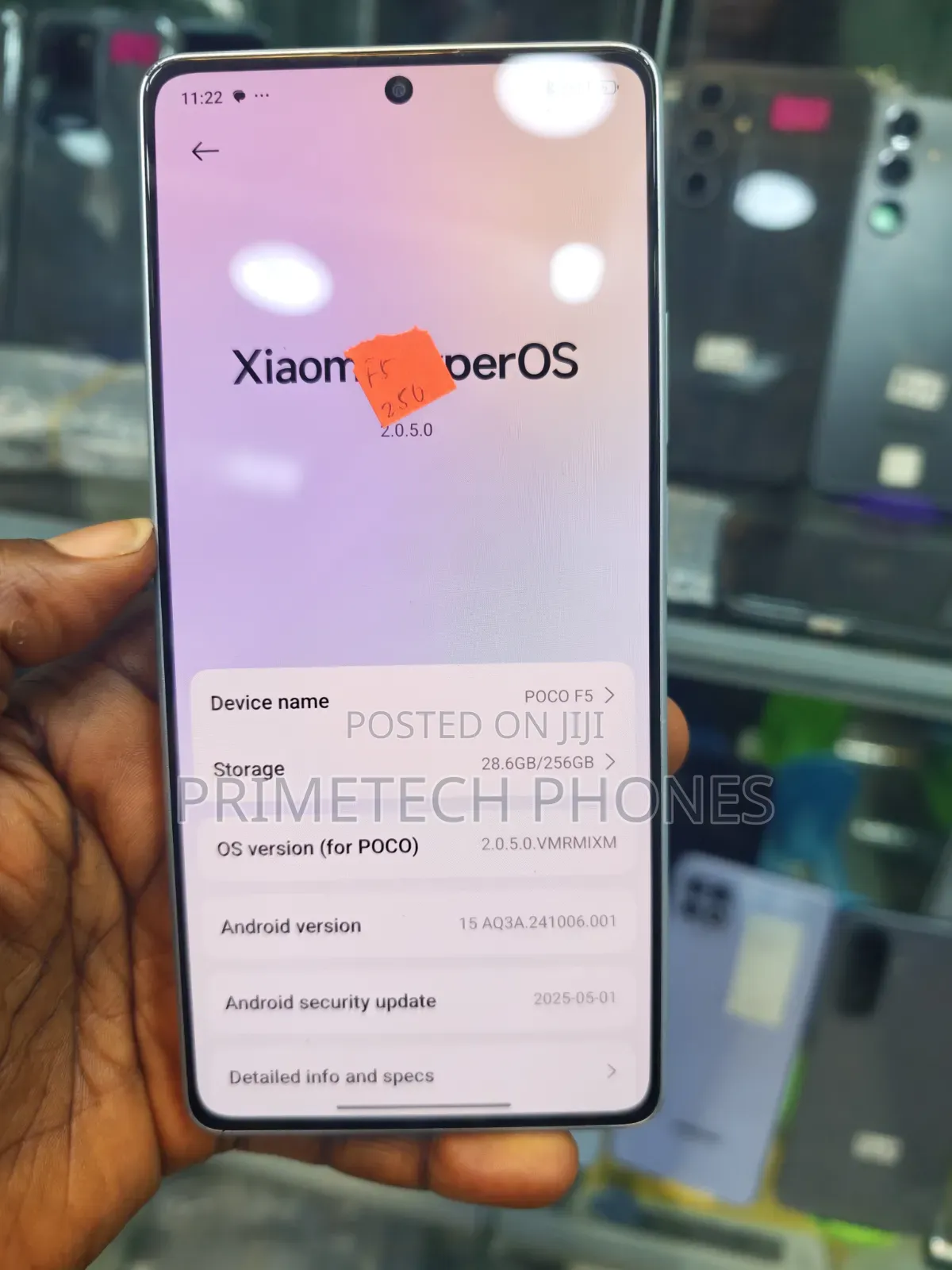 Xiaomi Poco F5 256 GB Silver