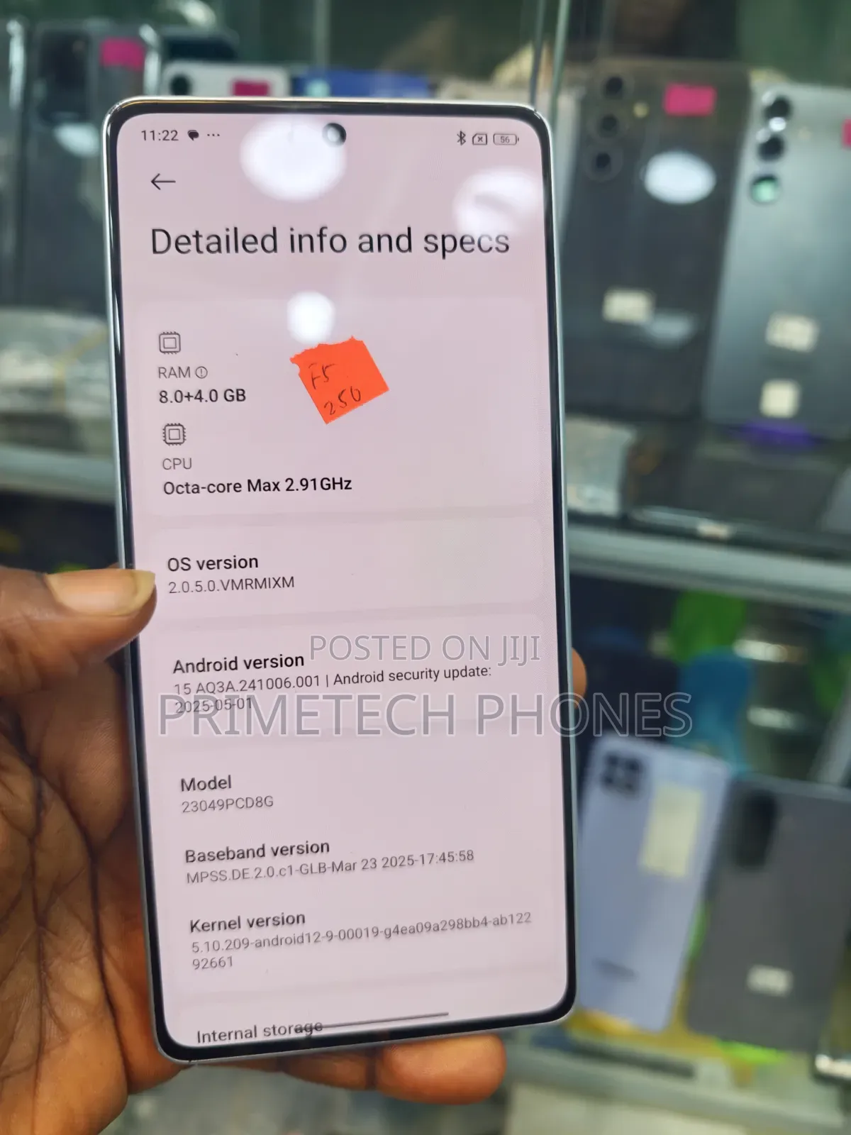 Xiaomi Poco F5 256 GB Silver