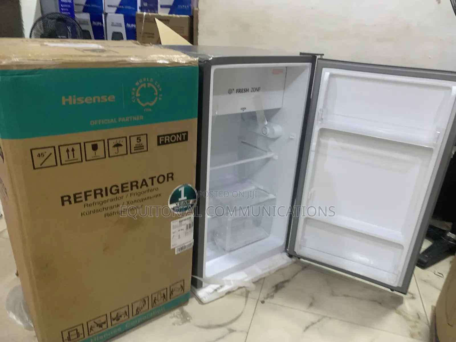 Hisense 093dr Single Door Refrigerator 90l – Durable Cooling Solution