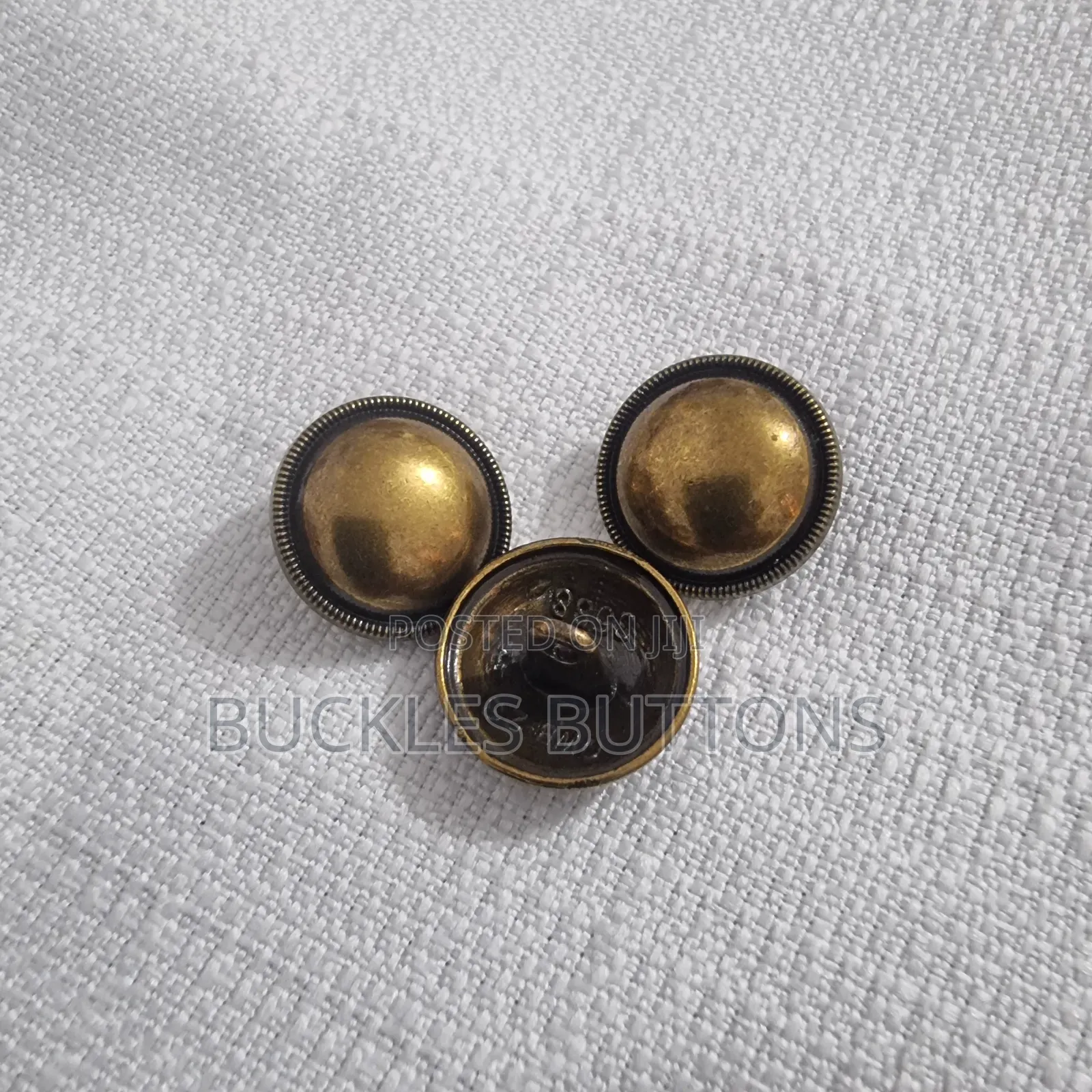 Bronze Gold Metallic Suit Buttons