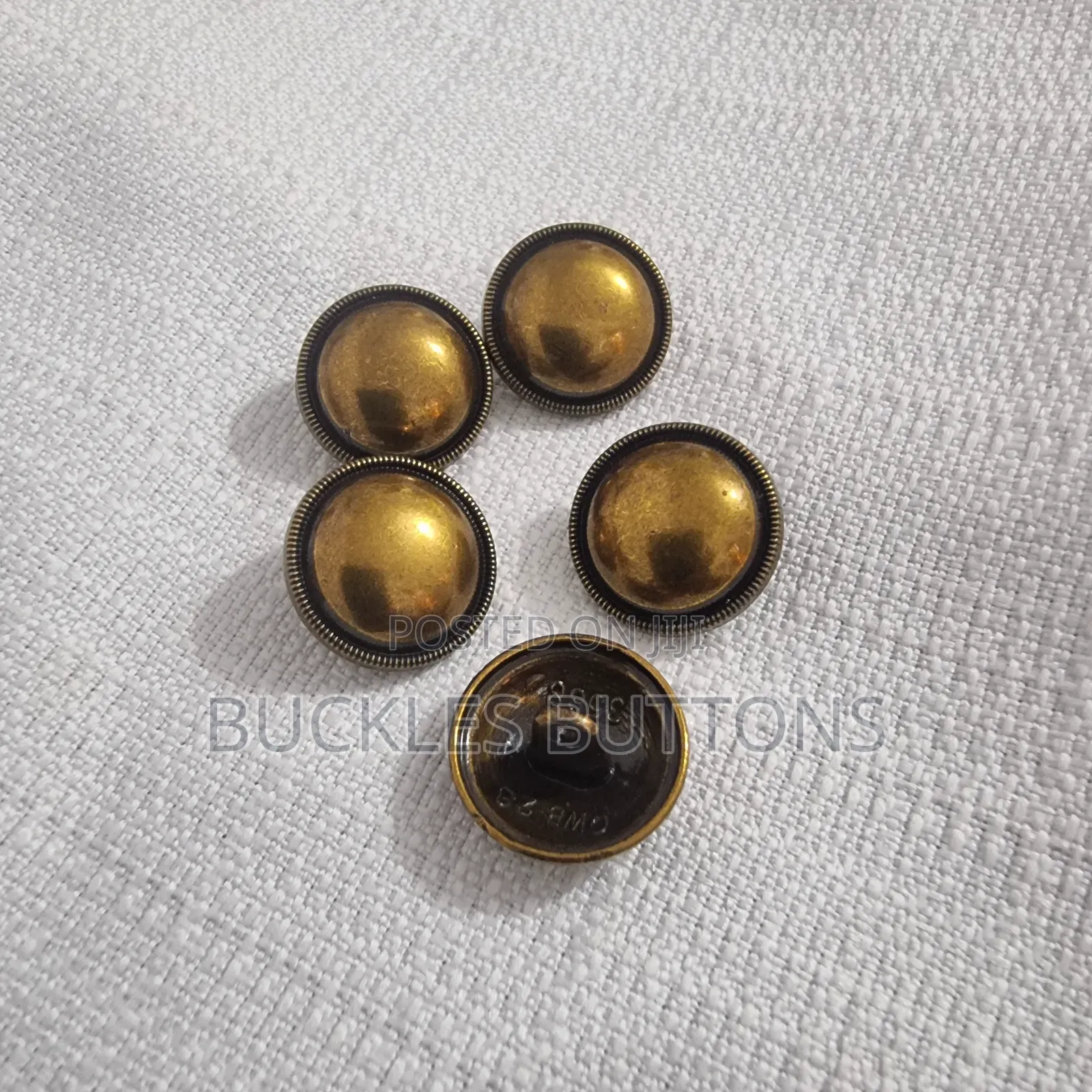 Bronze Gold Metallic Suit Buttons