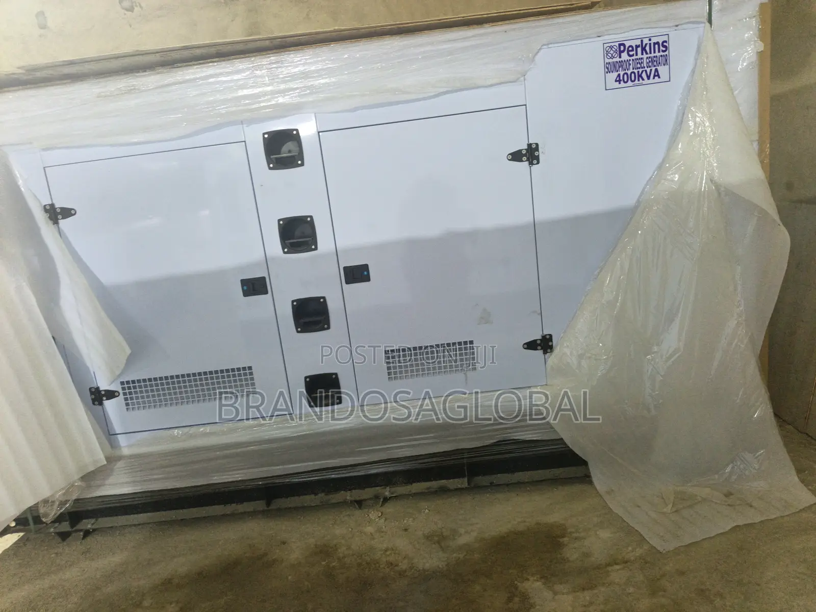 Perkins 400kva Soundproof Generator – Industrial Diesel Generator