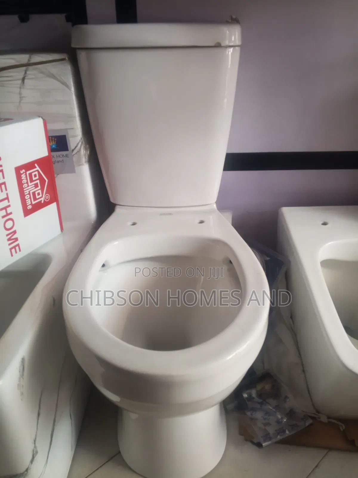Luxury Ceramic Close-Coupled Toilet Wc