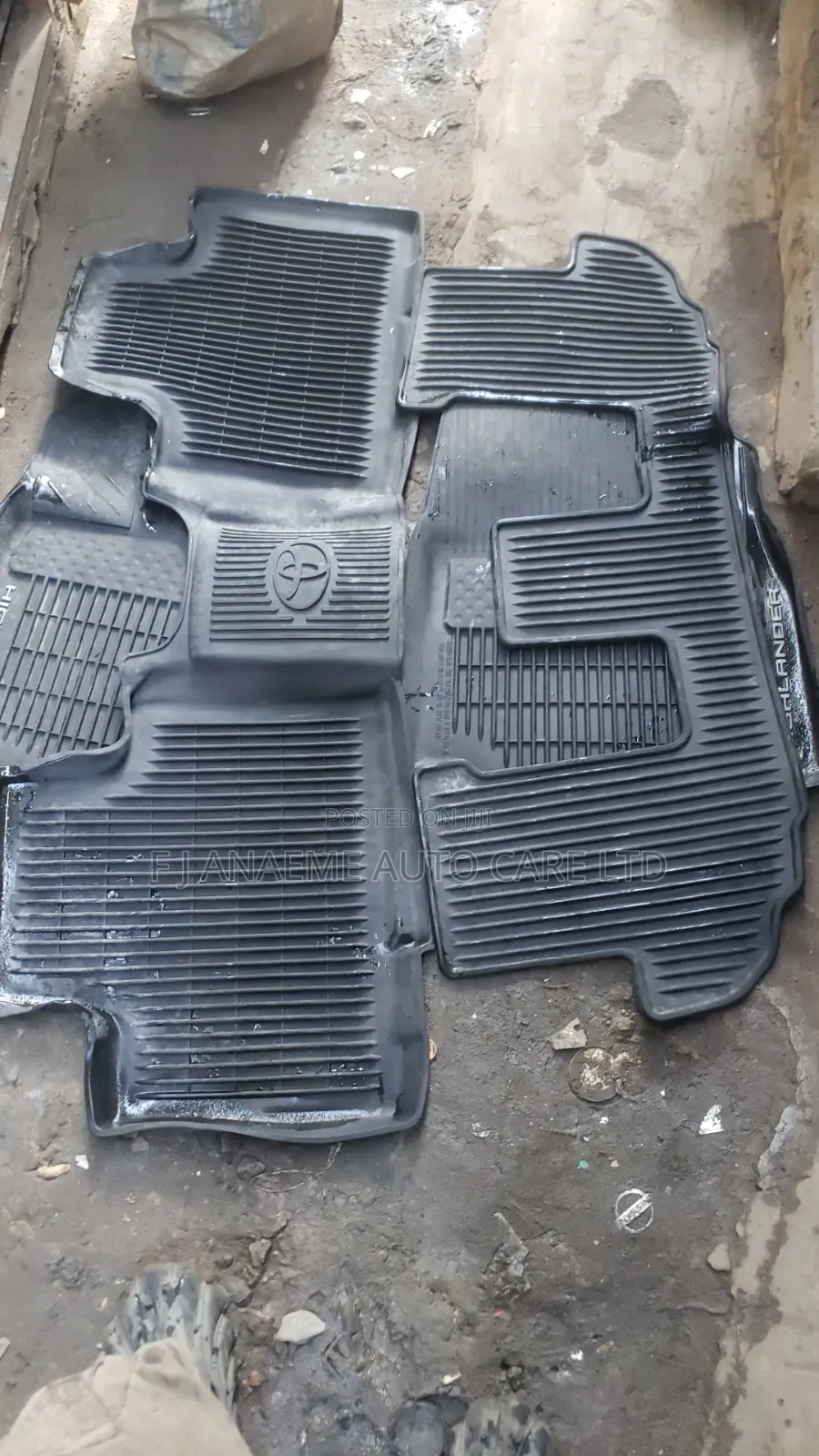 Tokunbo Follow Come Floor Mat Factory Fitted for Toyota Highlander2020