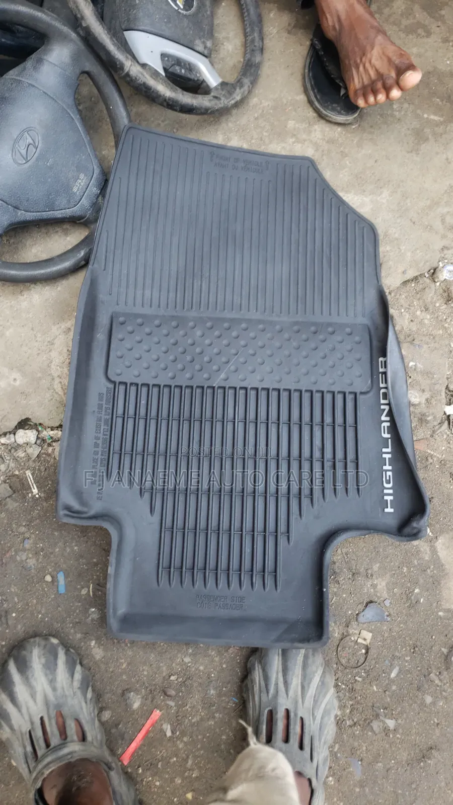 Tokunbo Follow Come Floor Mat Factory Fitted for Toyota Highlander2020