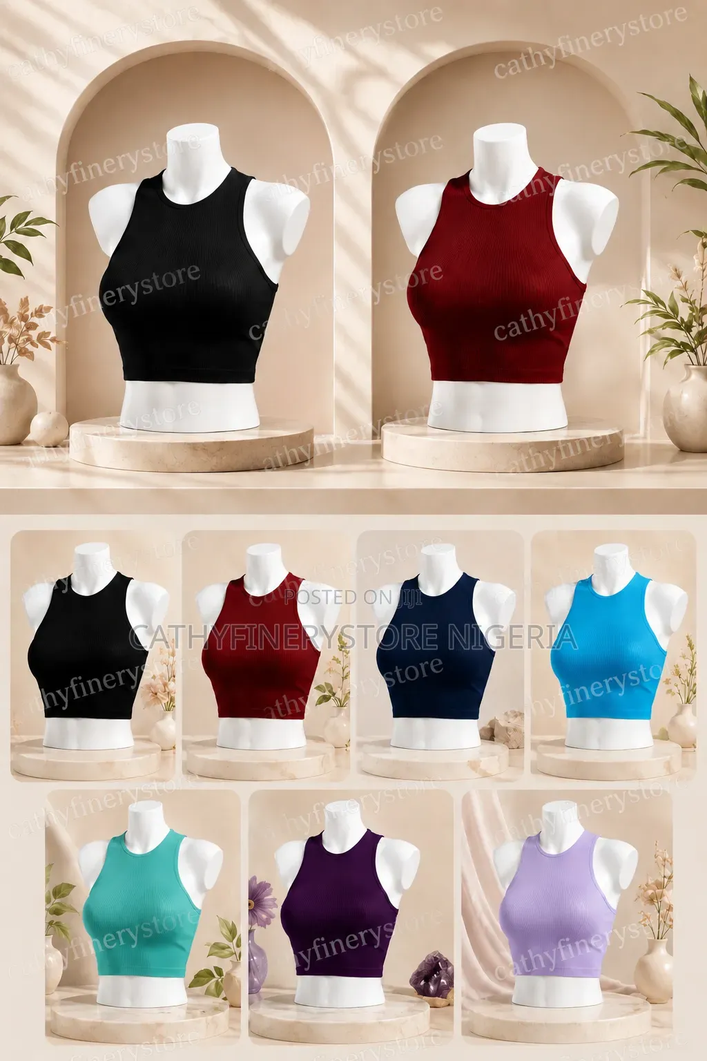 Ladies Crop Top Camisole