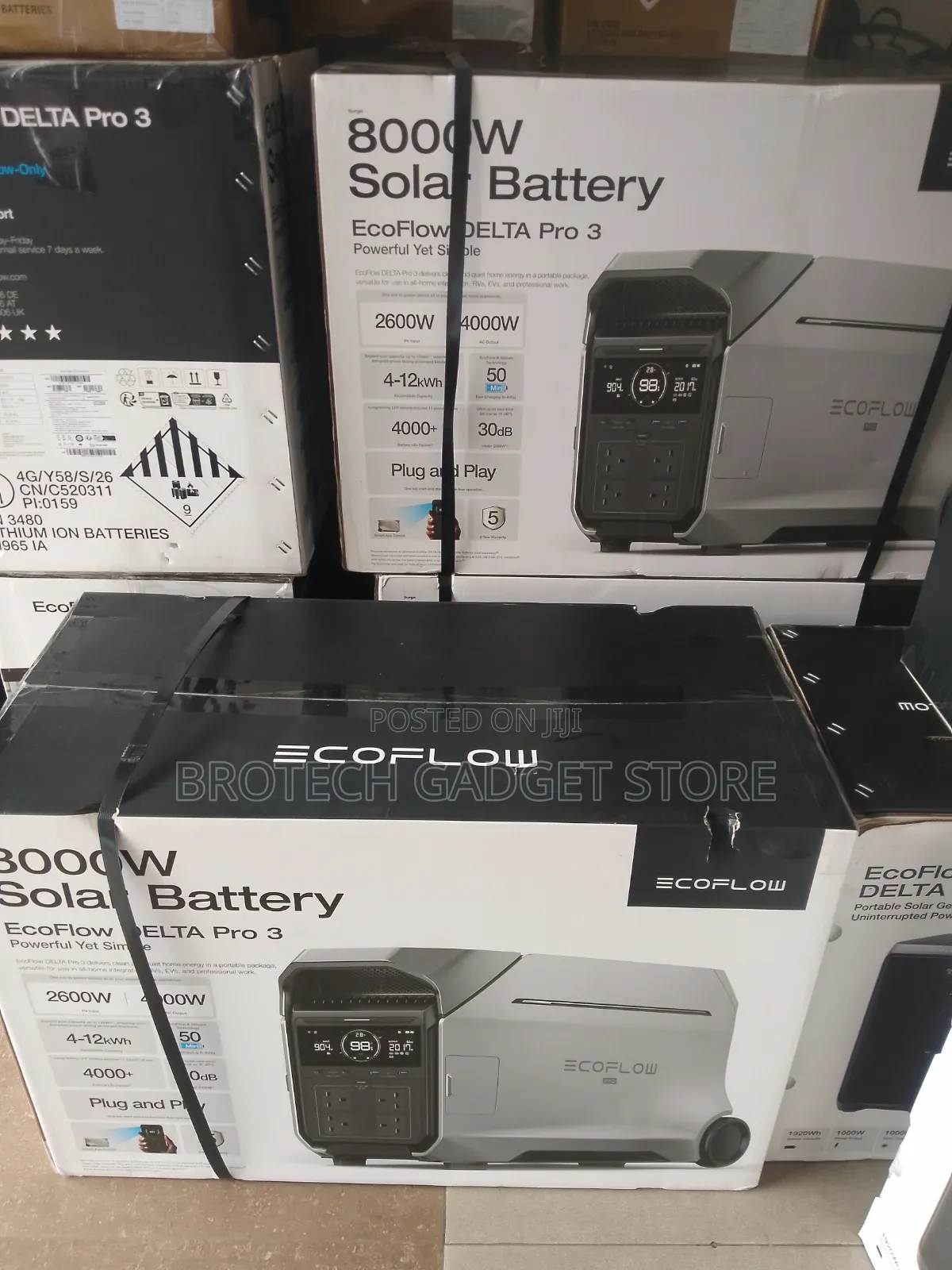 Ecoflow Delta Pro 3 Portable Power Station With 5 Years Warranty
