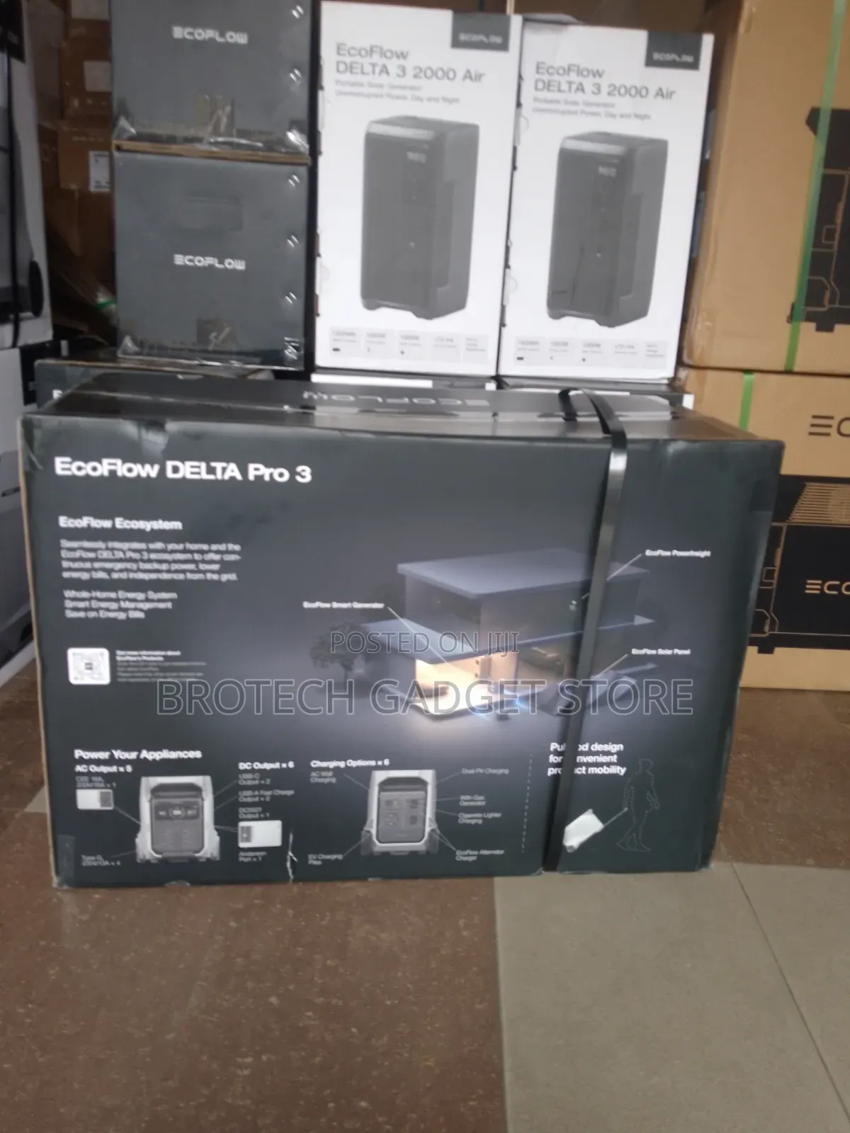 Ecoflow Delta Pro 3 Portable Power Station With 5 Years Warranty
