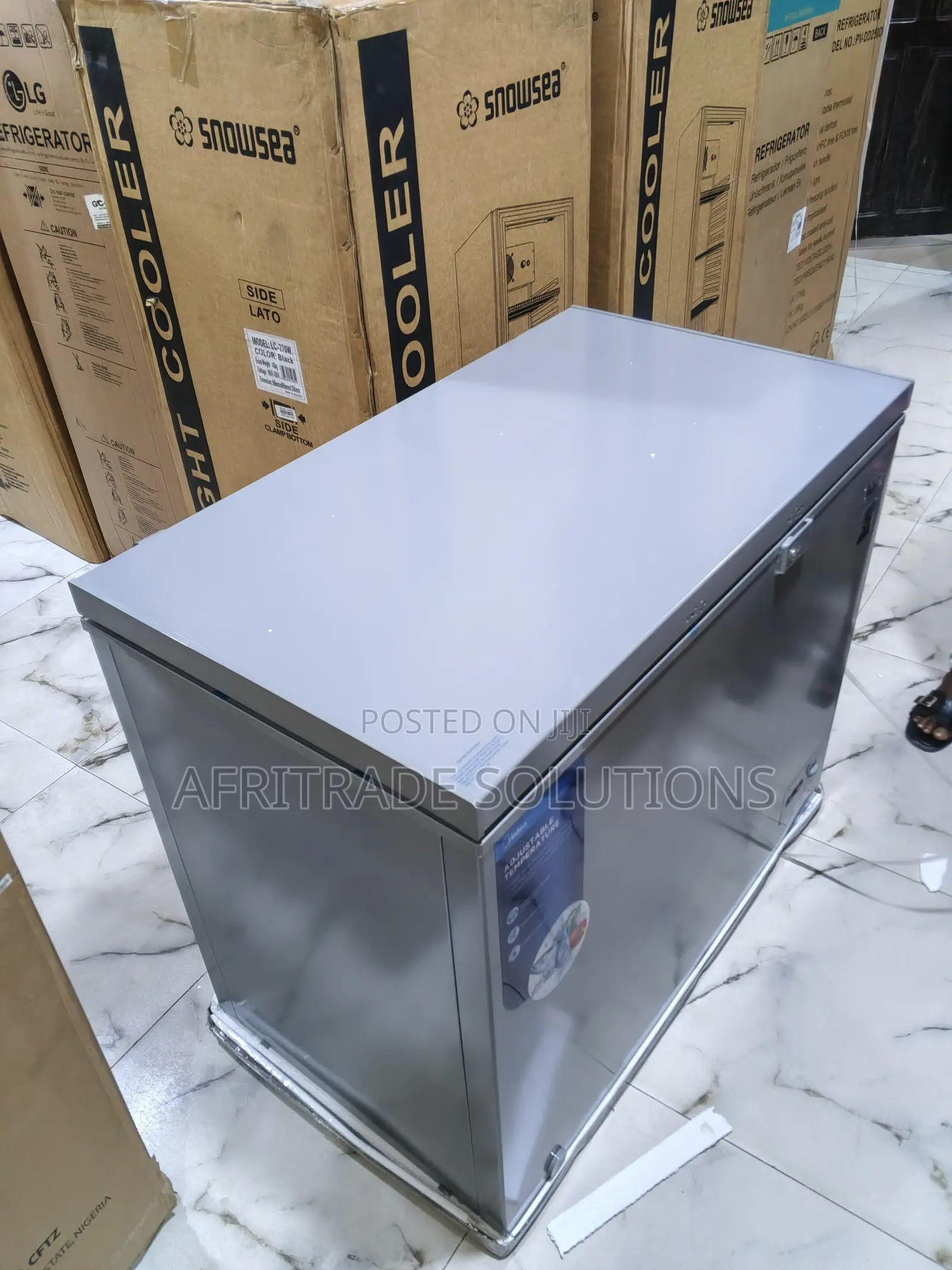 Midea 250 Litres Chest Freezer Mdrc34sfzg43 – Low Power