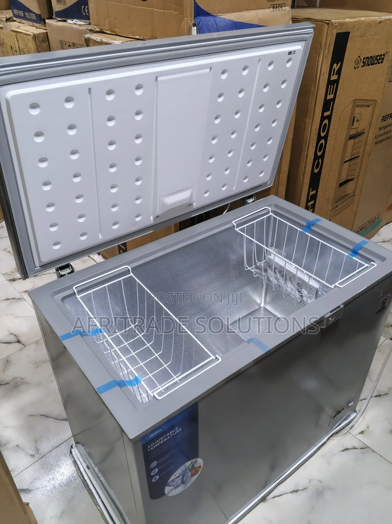 Midea 250 Litres Chest Freezer Mdrc34sfzg43 – Low Power