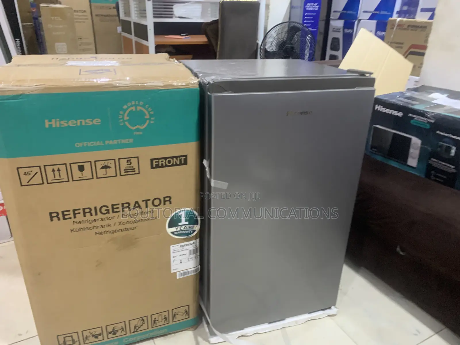 Hisense 093dr Refrigerator – 90-Litre Capacity With Chiller Box and En