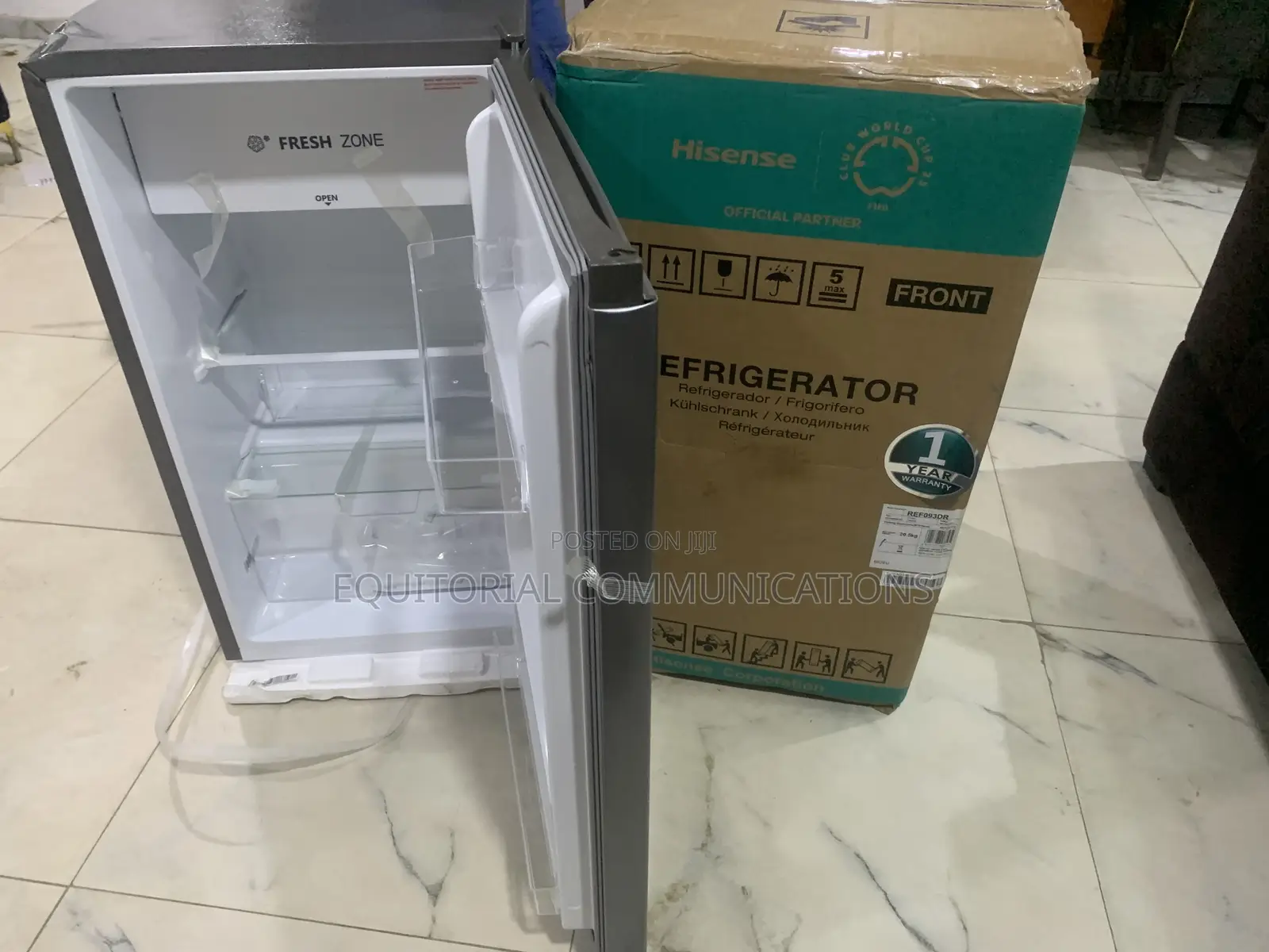 Hisense 093dr Refrigerator – 90-Litre Capacity With Chiller Box and En