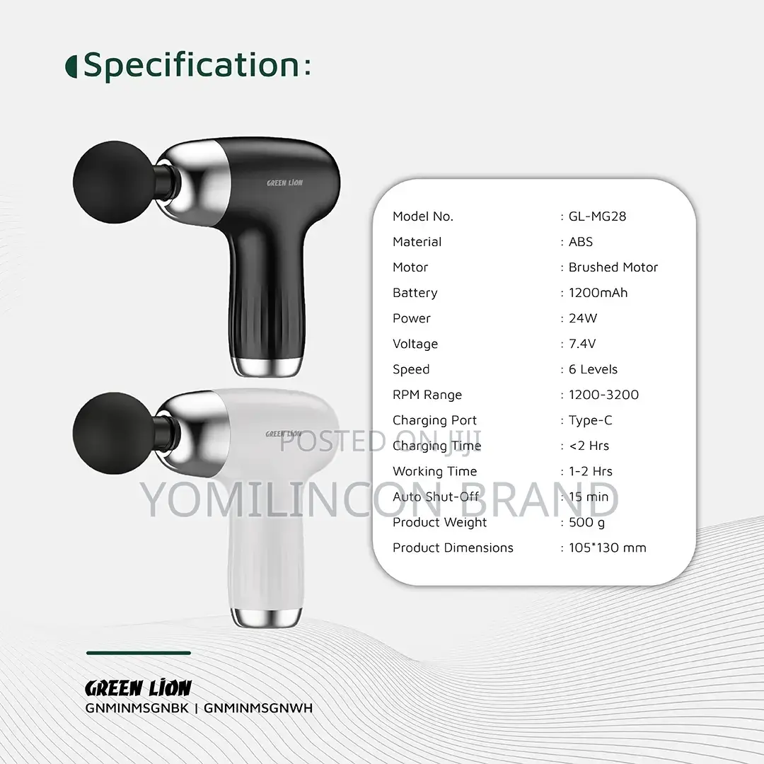 Green Lion Mini Massage Gun*