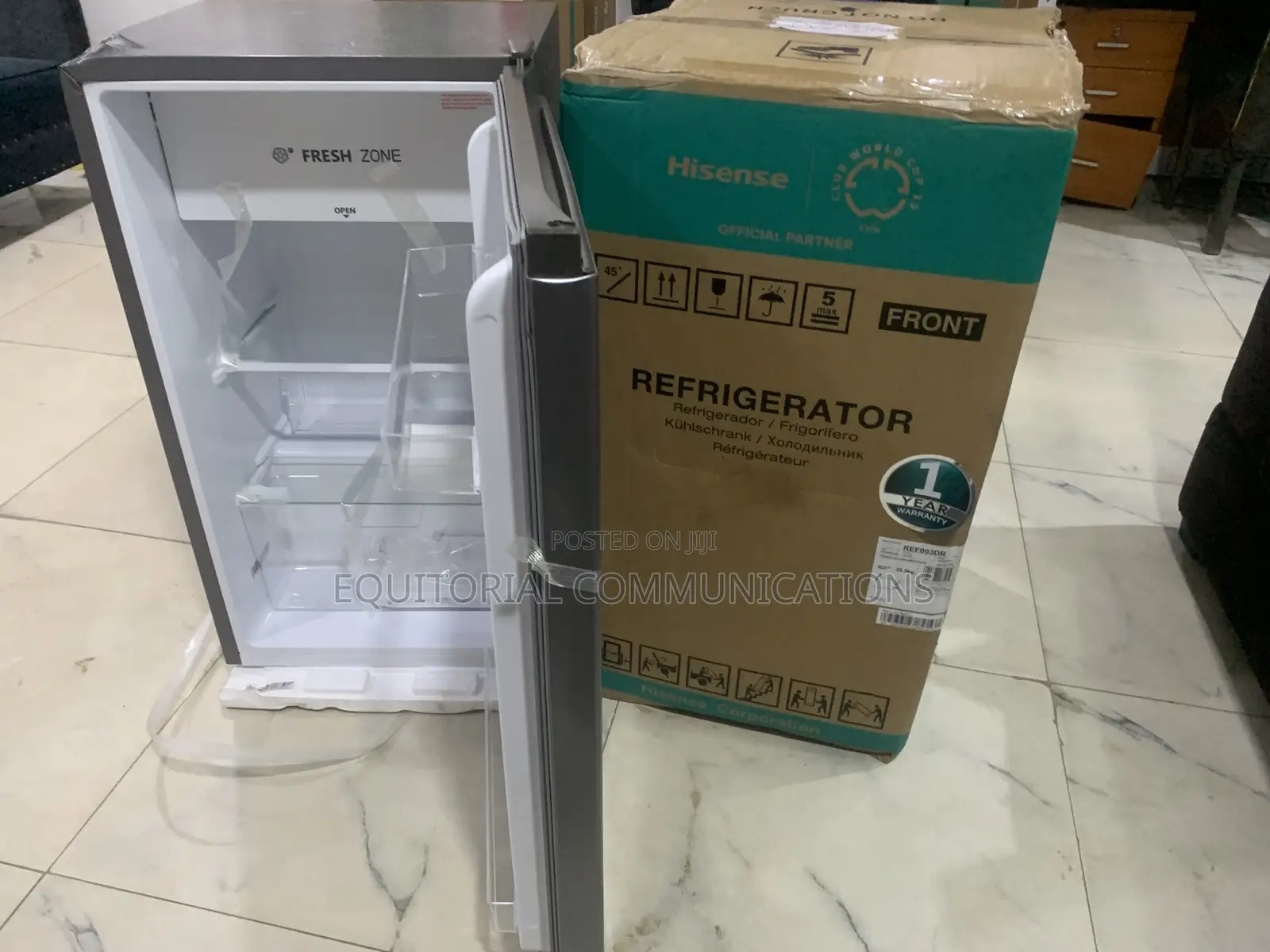 Hisense Single Door Refrigerator 093dr – Compact 90l Fridge for Bedroo