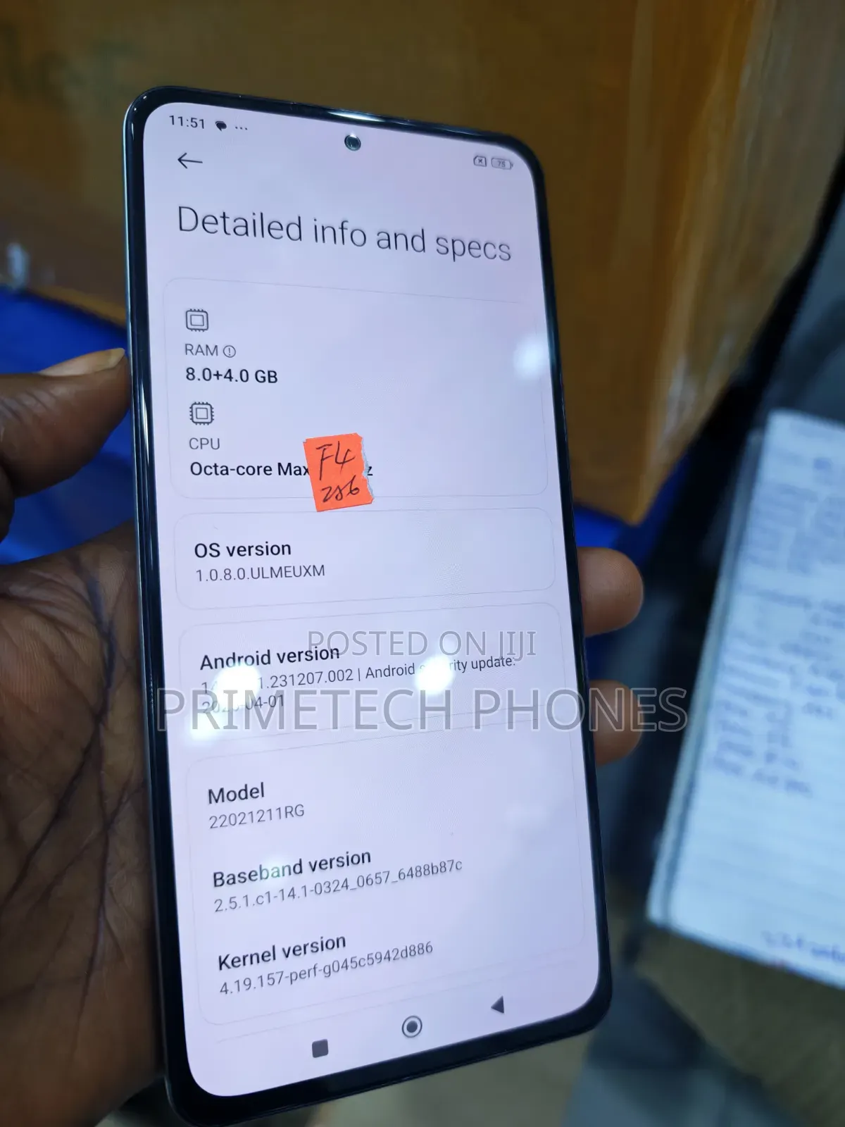Xiaomi Poco F4 256 GB Gray