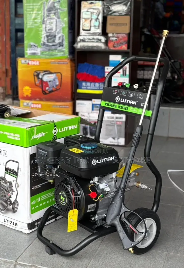 Lutian Lt-718 Professional High-pressure Washer - 7hp Petrol
