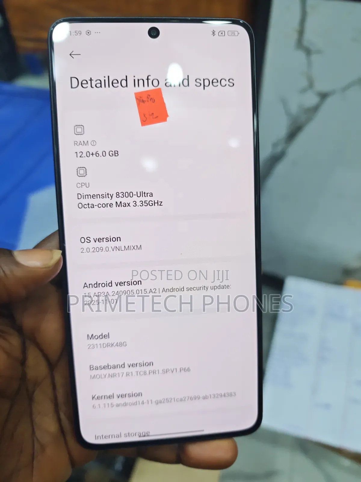 Xiaomi Poco X6 Pro 512 GB Black