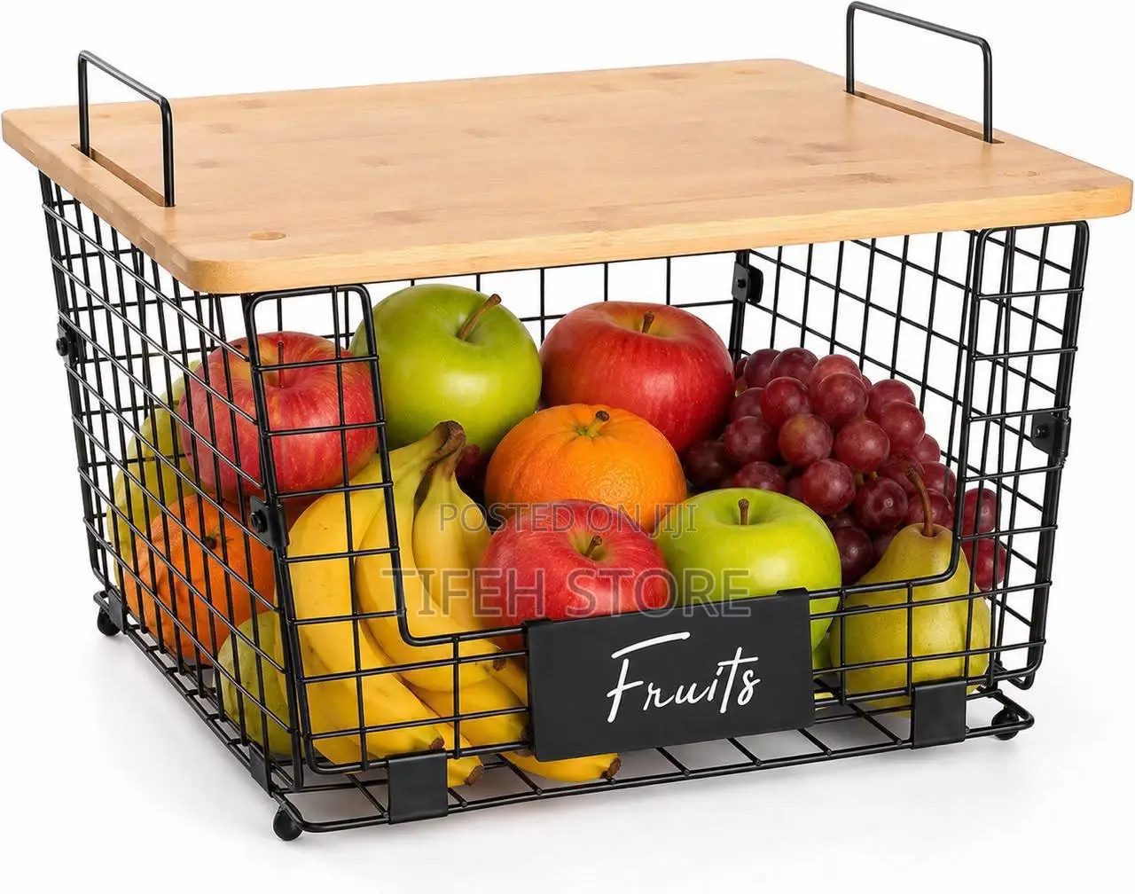 Wooden Cover Food Storage