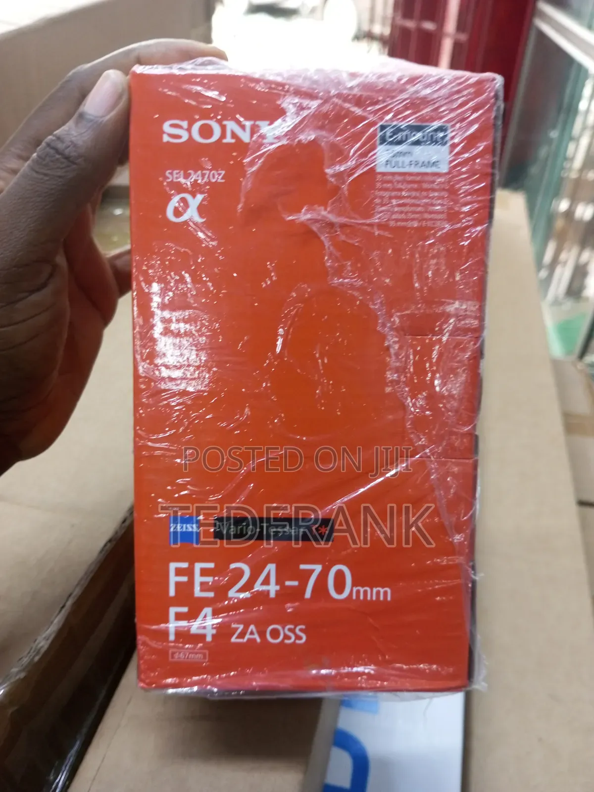 Sony Fe 24–70mm F/4 Za Oss Lens.