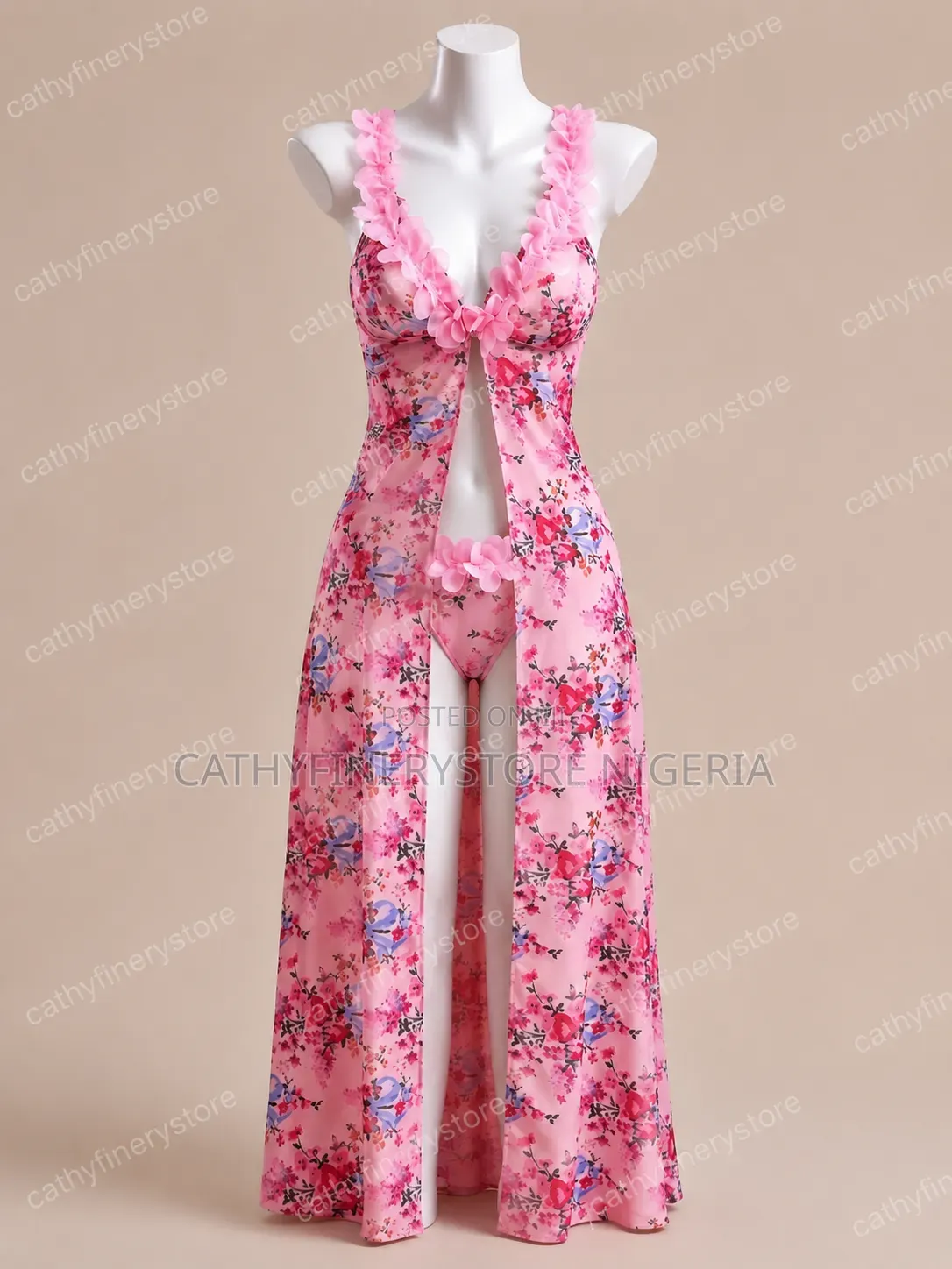 Ladies Sexy Lingerie/Nightgown With Complementary Pant