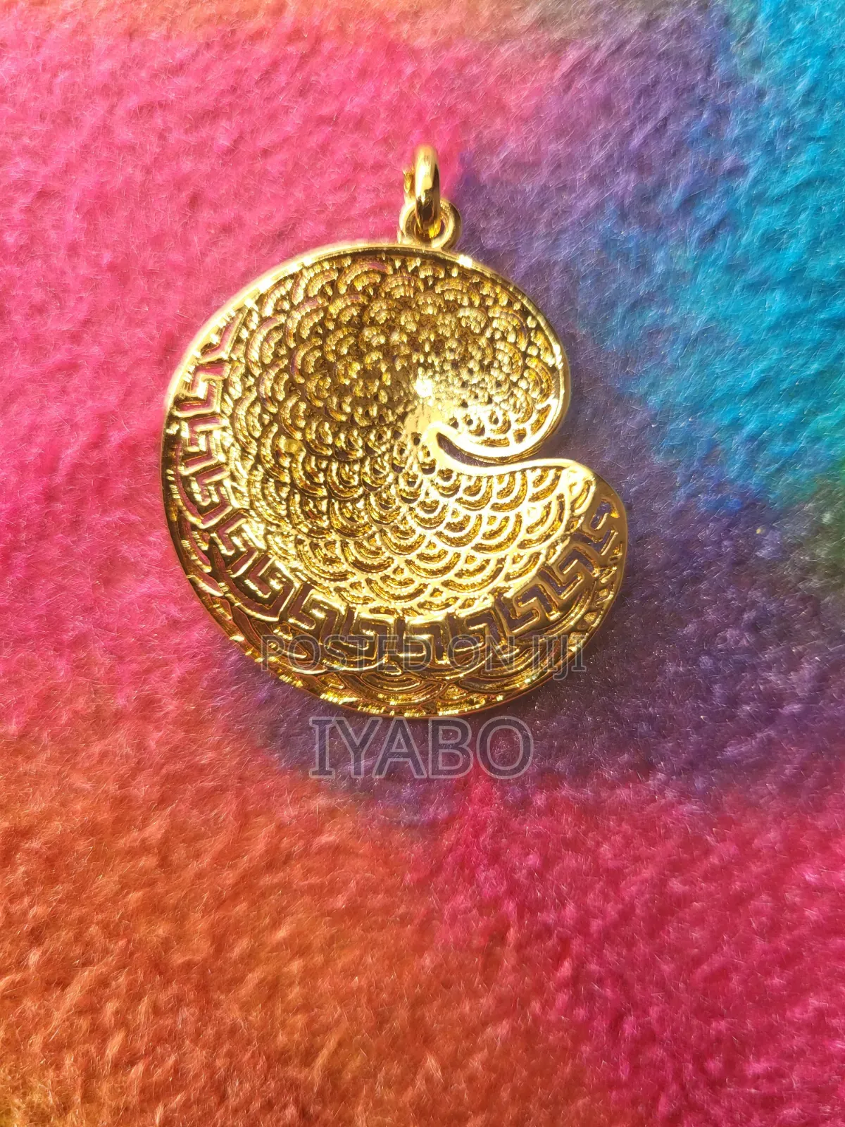 Three Piece Gold Plated Jewelry Set