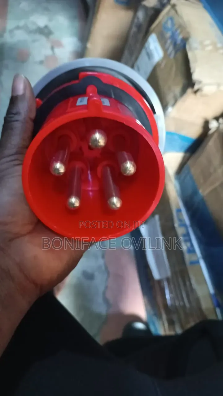 125amps Industrial Plug 5pin M/F ( Various Sizes Available