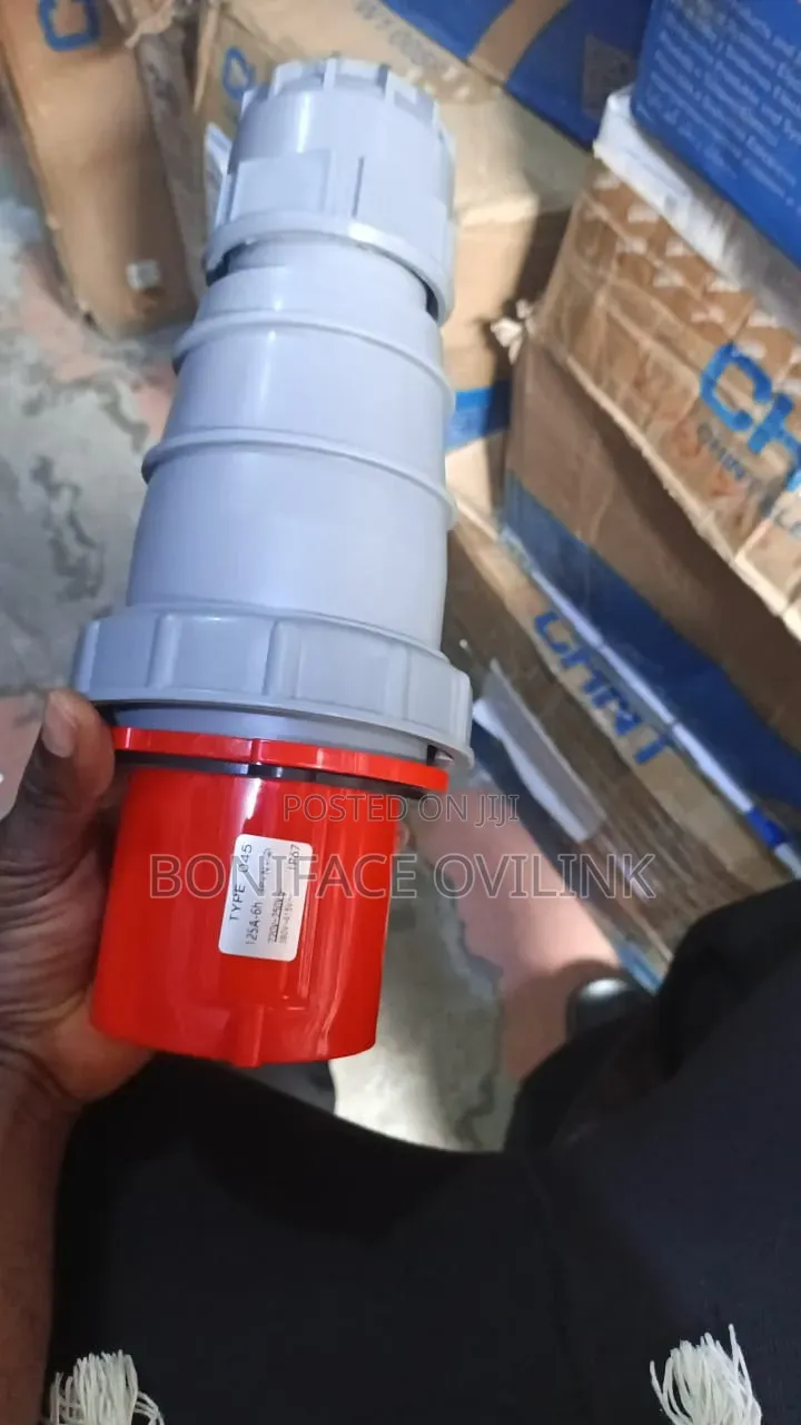 125amps Industrial Plug 5pin M/F ( Various Sizes Available