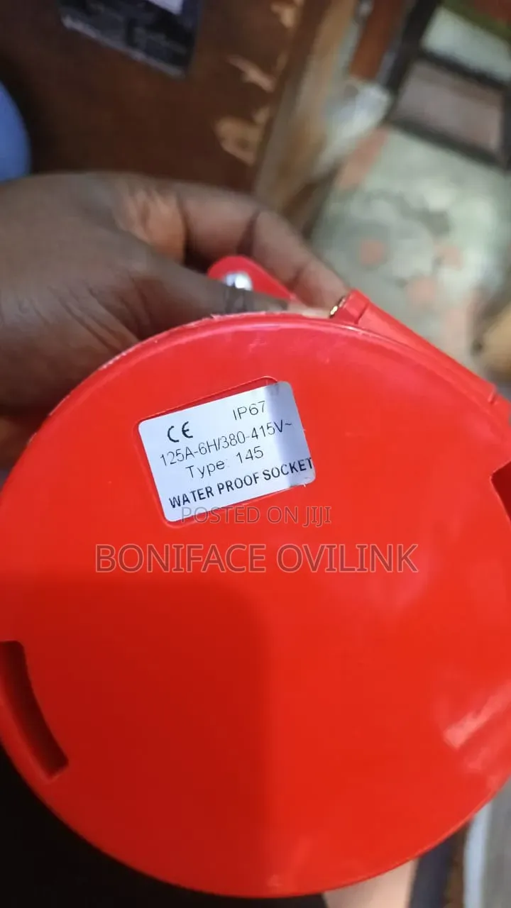 125amps Industrial Plug 5pin M/F ( Various Sizes Available