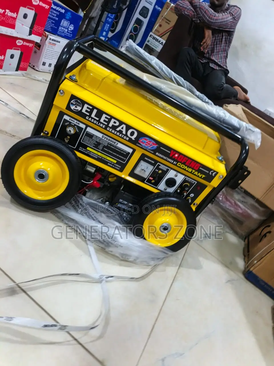 Buy Elepaq 4.5kva Automatic Generator Model Sv6800e2 at Best Price