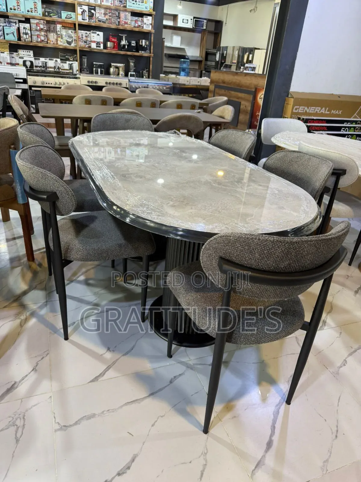 Quality Standard Dinner Table Set 6 Seater