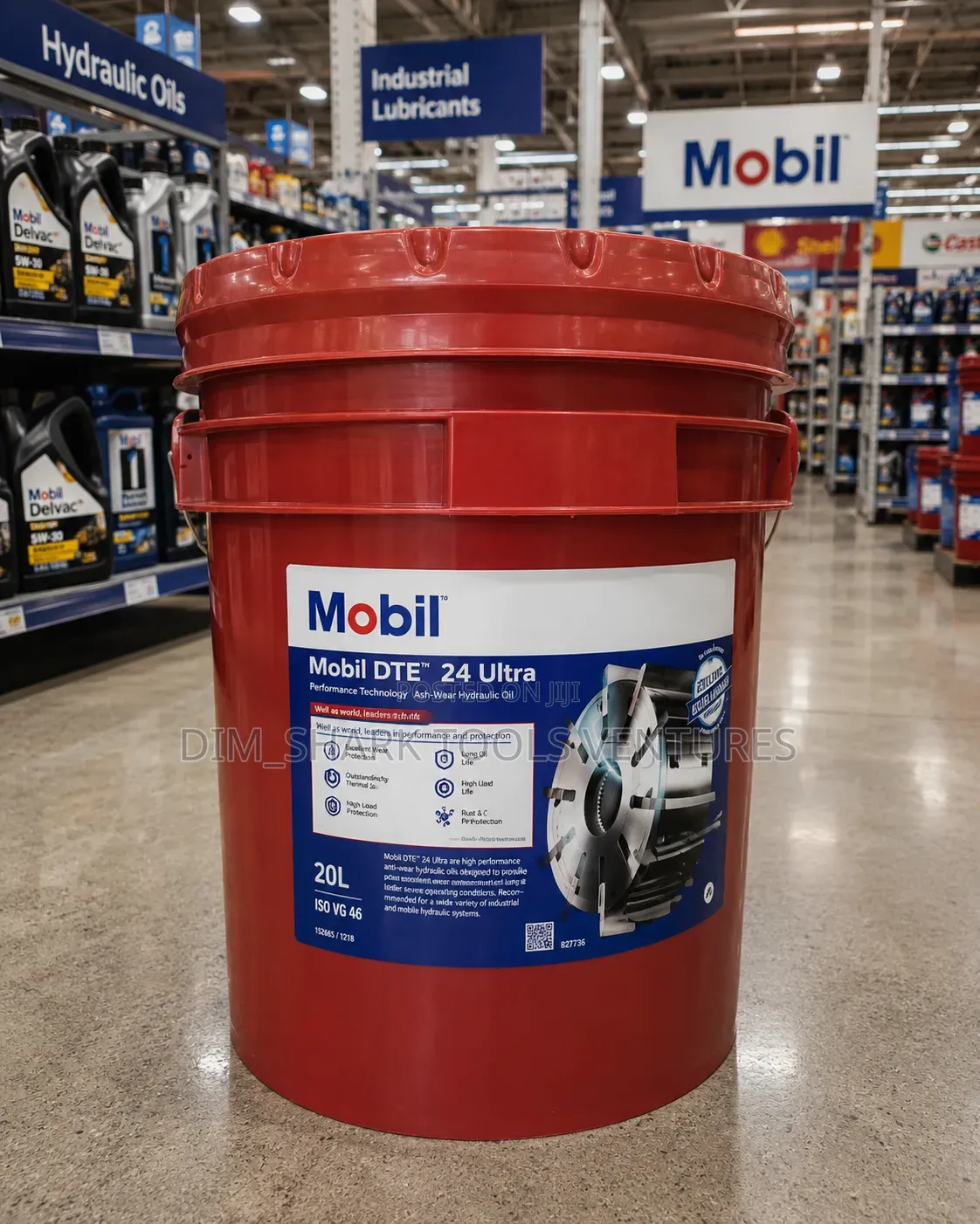 Mobil Dte 24 Ultra-Anti-Wear Hydraulic Oil(Iso Vg 46 Viscosity Grade)
