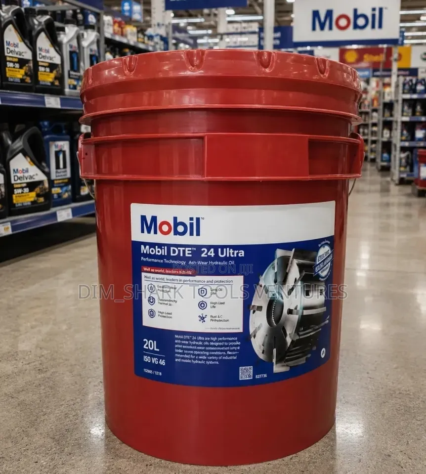 Mobil Dte 24 Ultra-Anti-Wear Hydraulic Oil(Iso Vg 46 Viscosity Grade)
