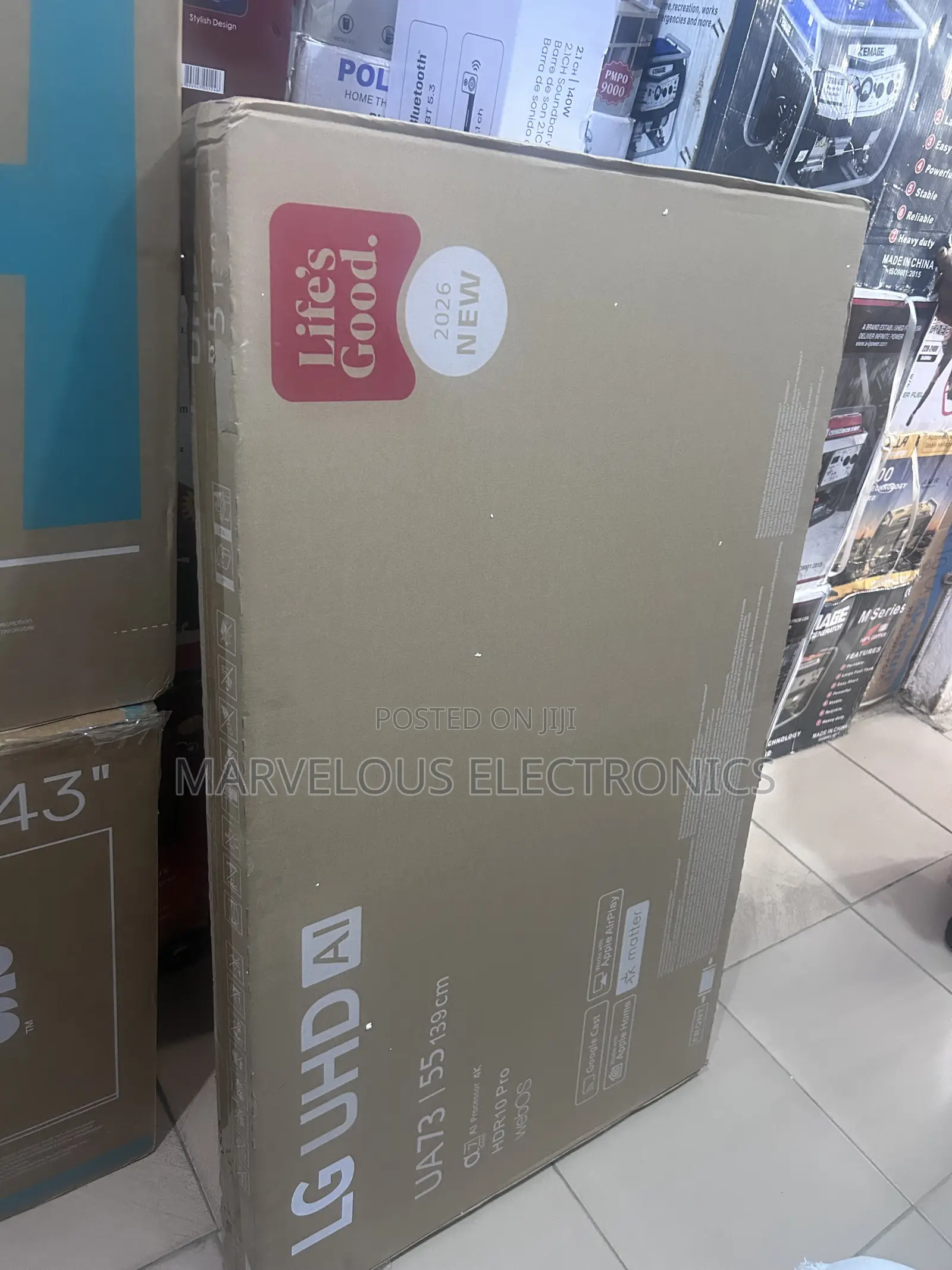 Brand New 55inch Full Hd Ultra Slim Smart Television 2026 Latest Model