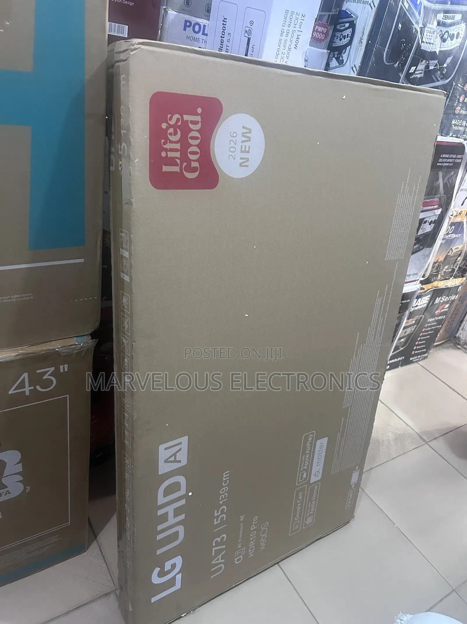 Brand New 55inch Full Hd Ultra Slim Smart Television 2026 Latest Model