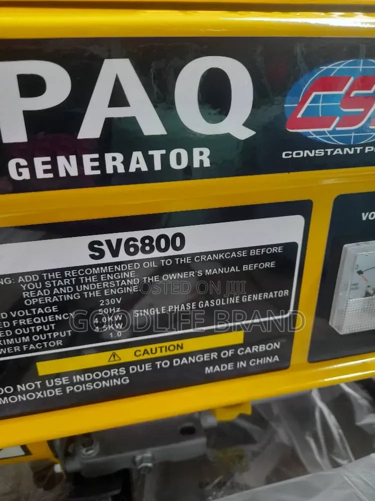 Yellow  Gen Set