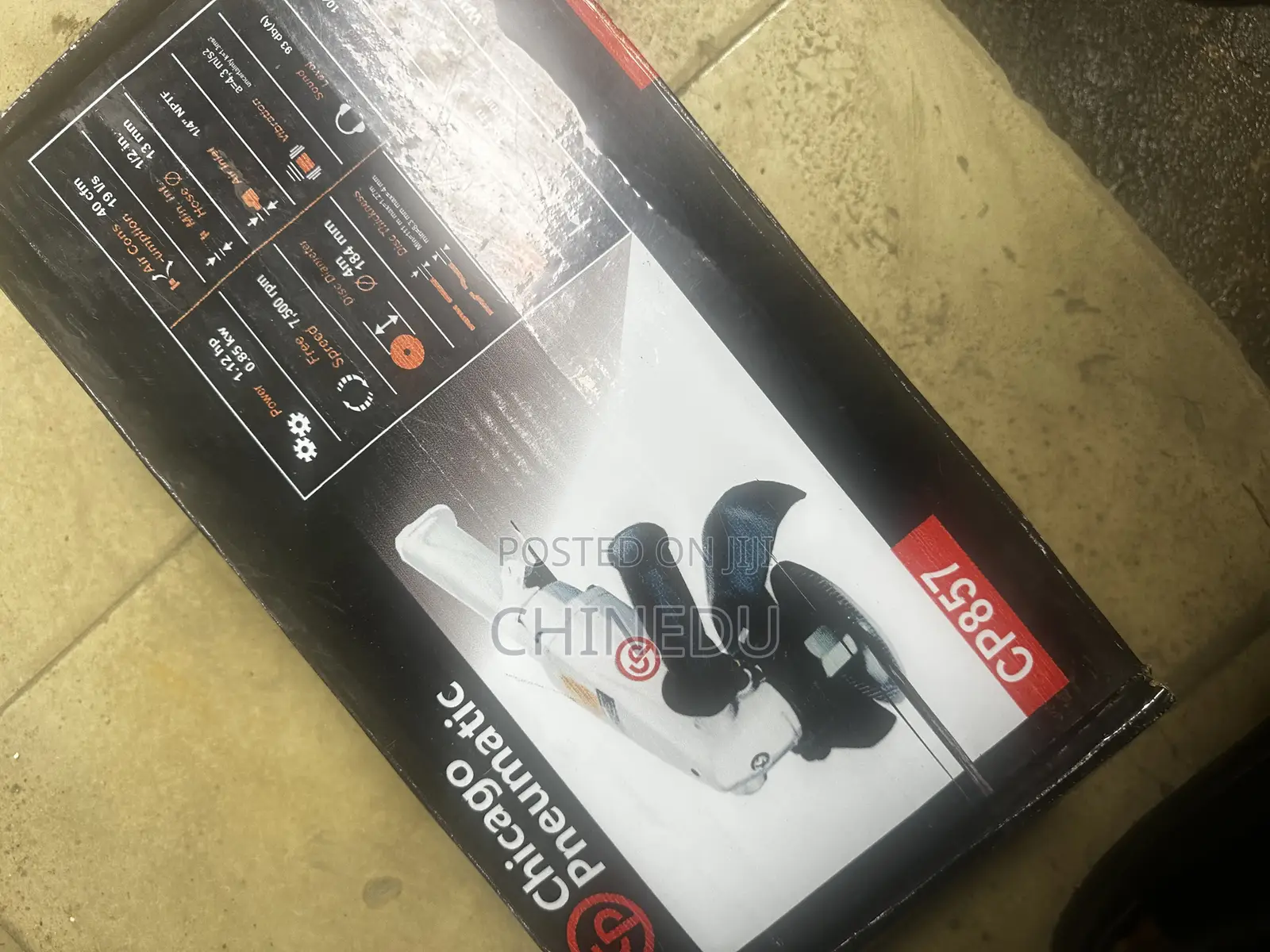 Chicago Pneumatic Cp857 Pneumatic Angle Grinder