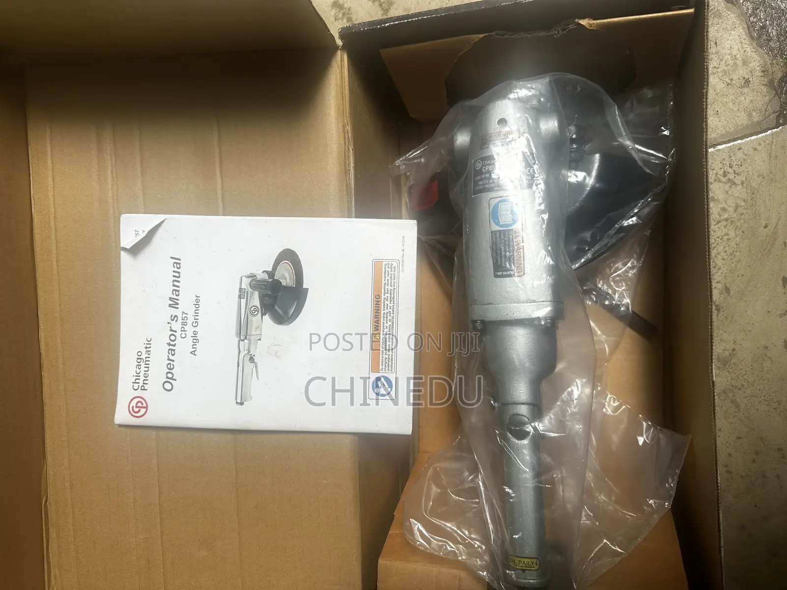 Chicago Pneumatic Cp857 Pneumatic Angle Grinder