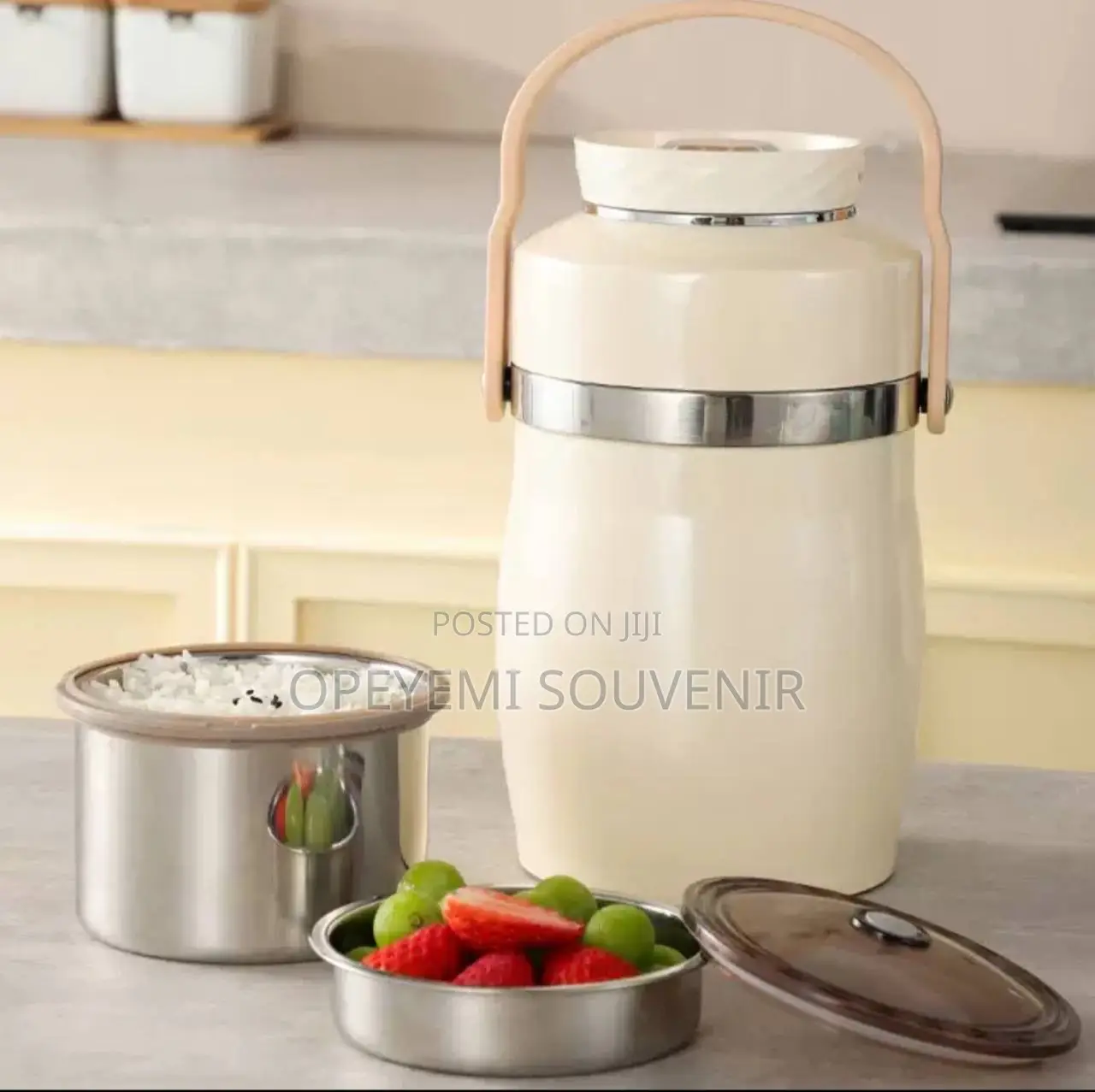 2.2liters Stainless Steel Food Flasks