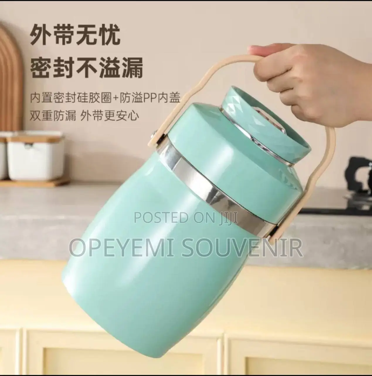 2.2liters Stainless Steel Food Flasks