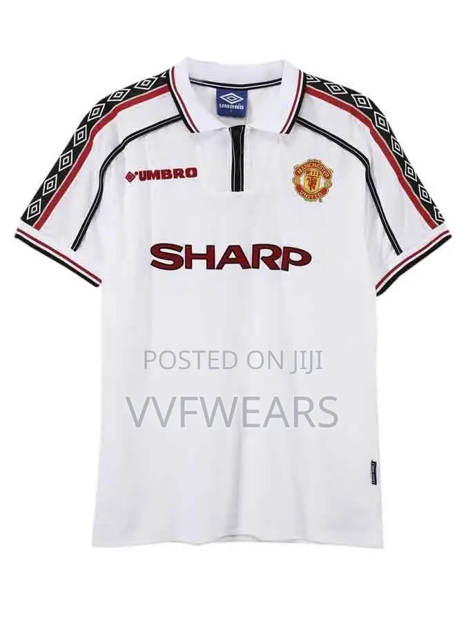 Manchester United Retro Jersey White