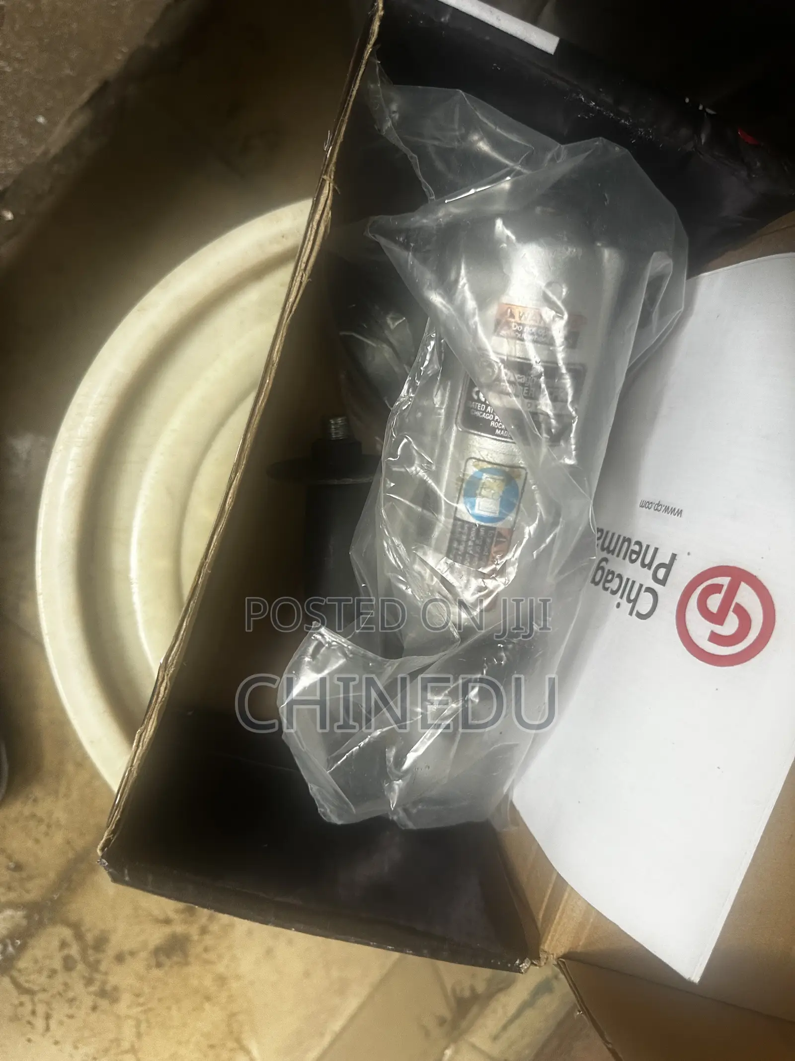 Chicago Pneumatic Cp854 Pneumatic Angle Grinder 4”