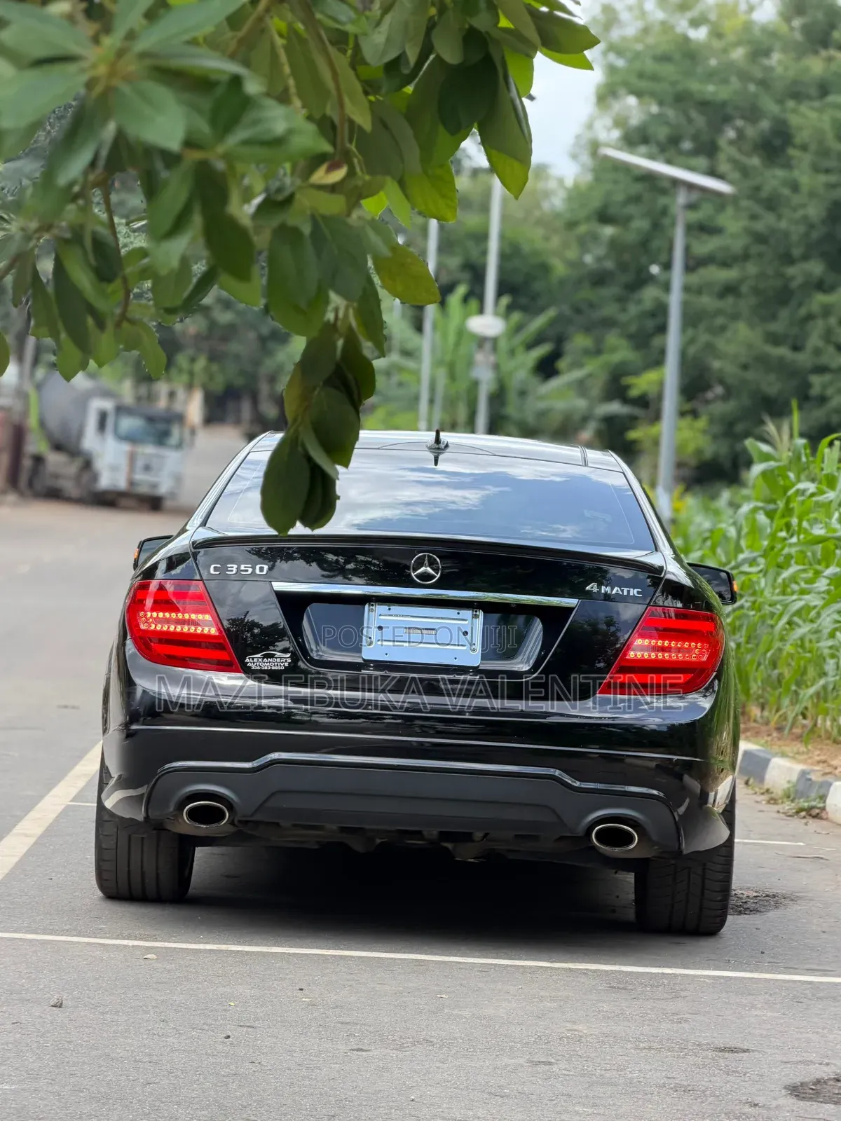 Mercedes-Benz C350 2013 Black