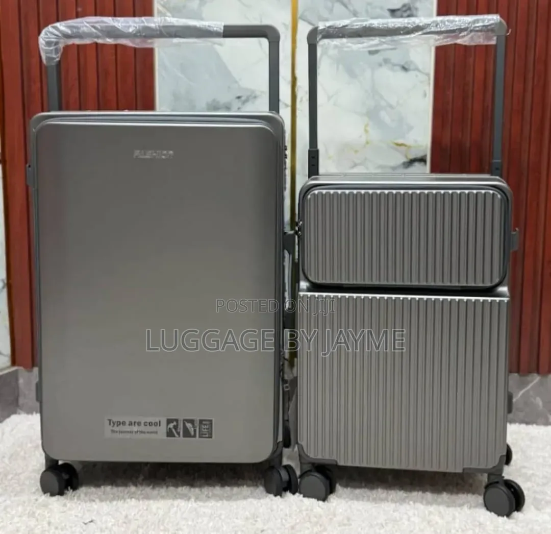 Luxury 2pieces Luggage With Usb Charging Port