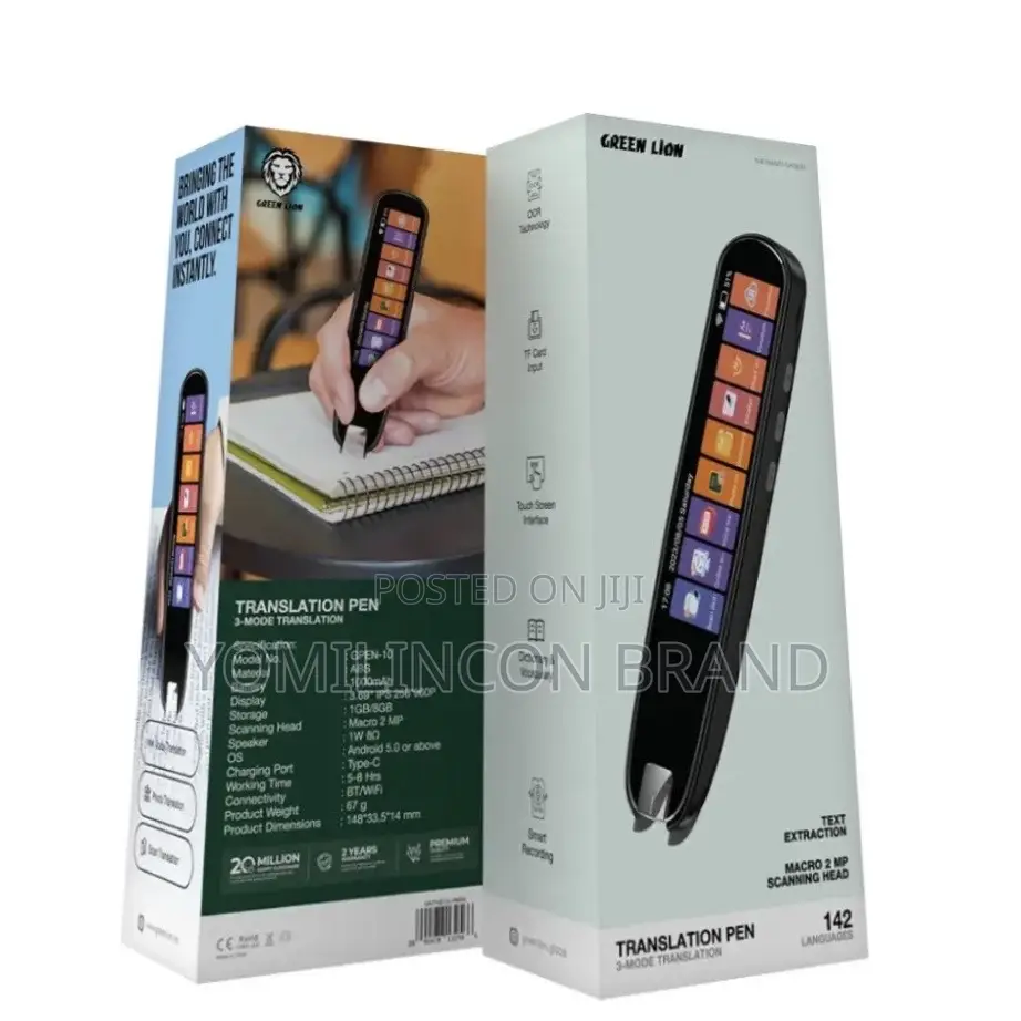 Green Lion Translation Pen 142 Languages