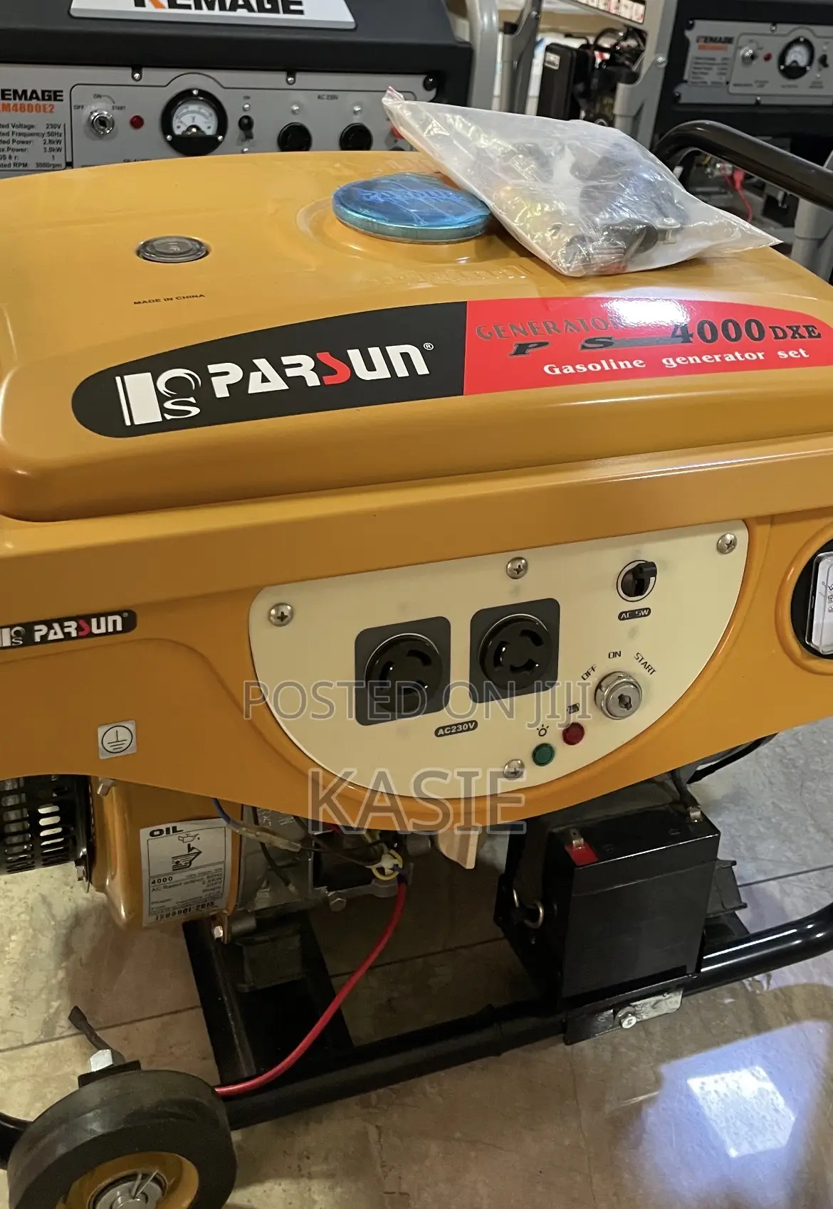 Ps4000e2 4.8kva Original Pasun Key Start Generator